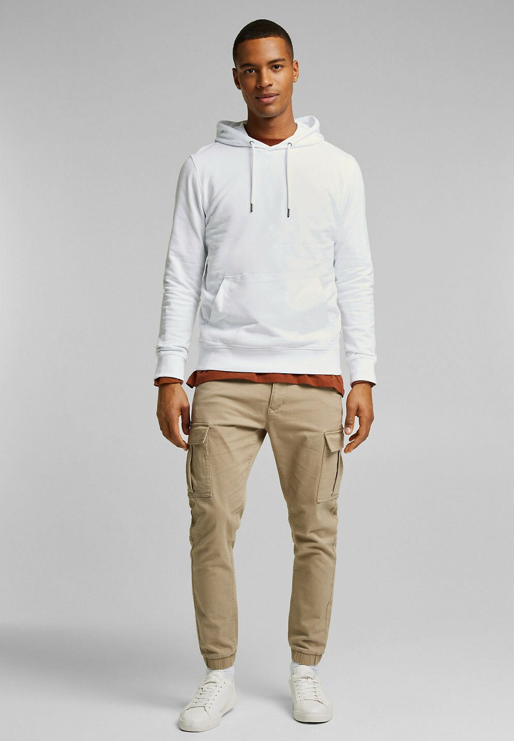 Esprit Hoodie - white