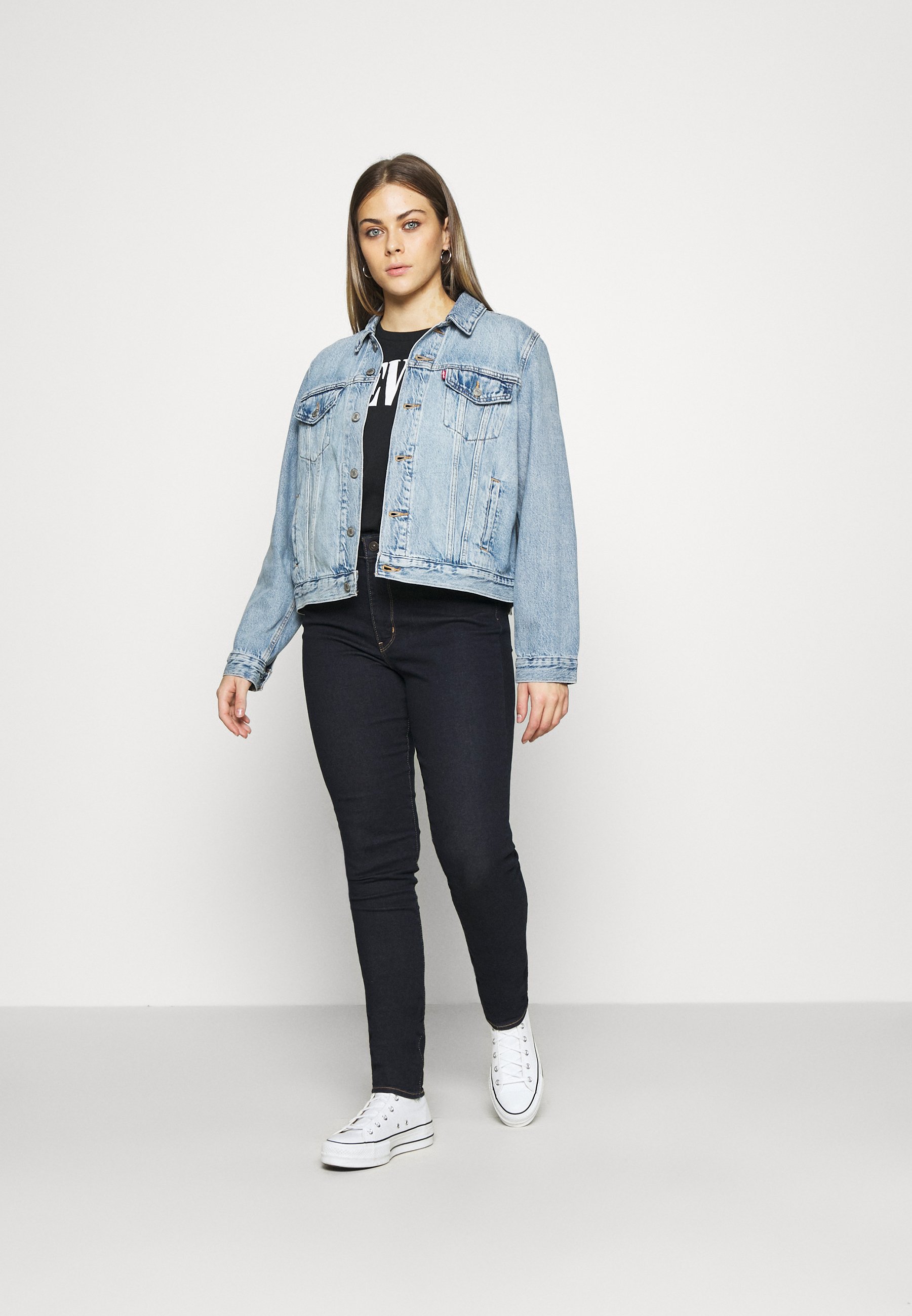 Levi's® ORIGINAL TRUCKER - Denim jacket - all mine/light-blue denim