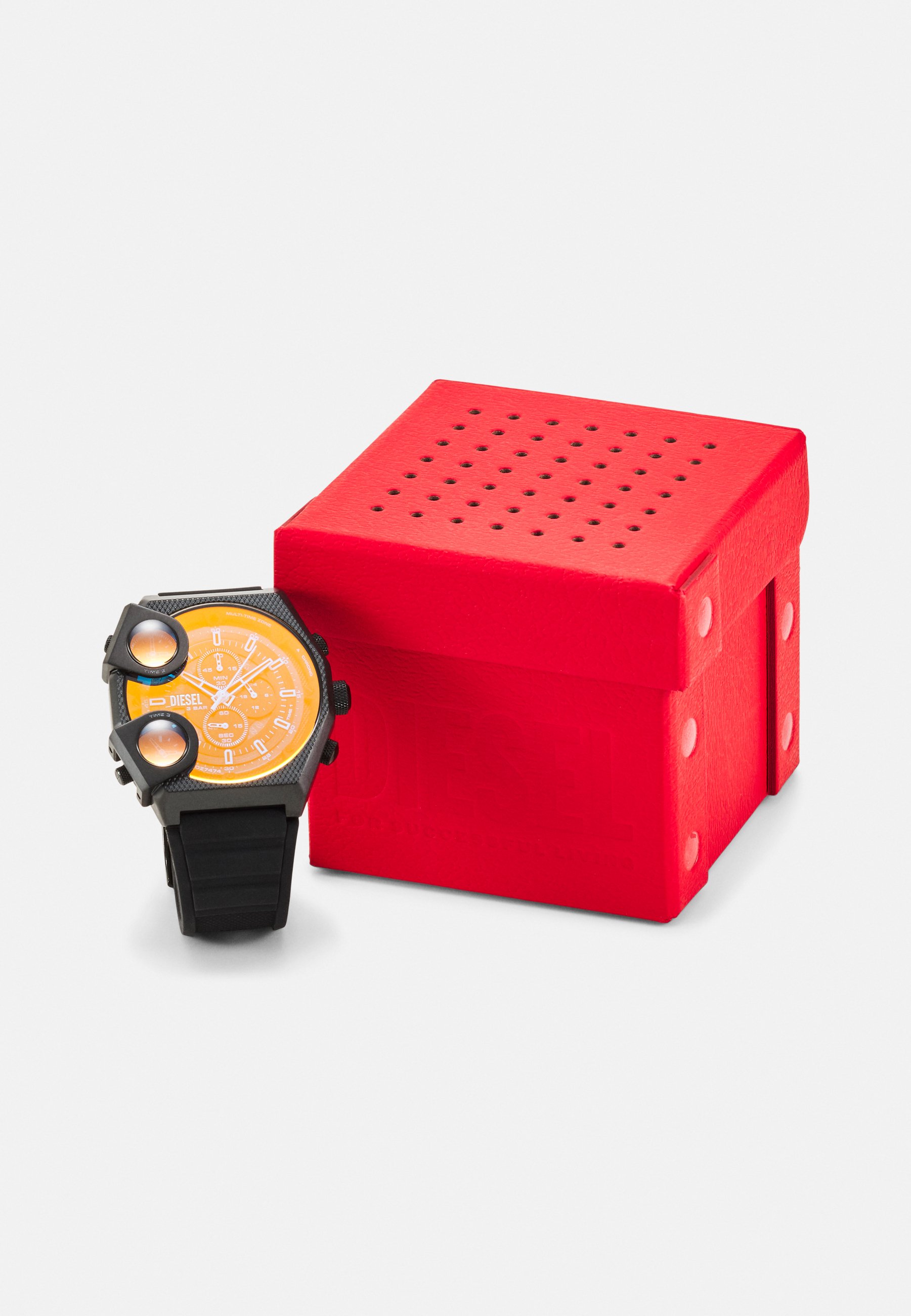 Diesel SIDESHOW - Chronograph watch - black