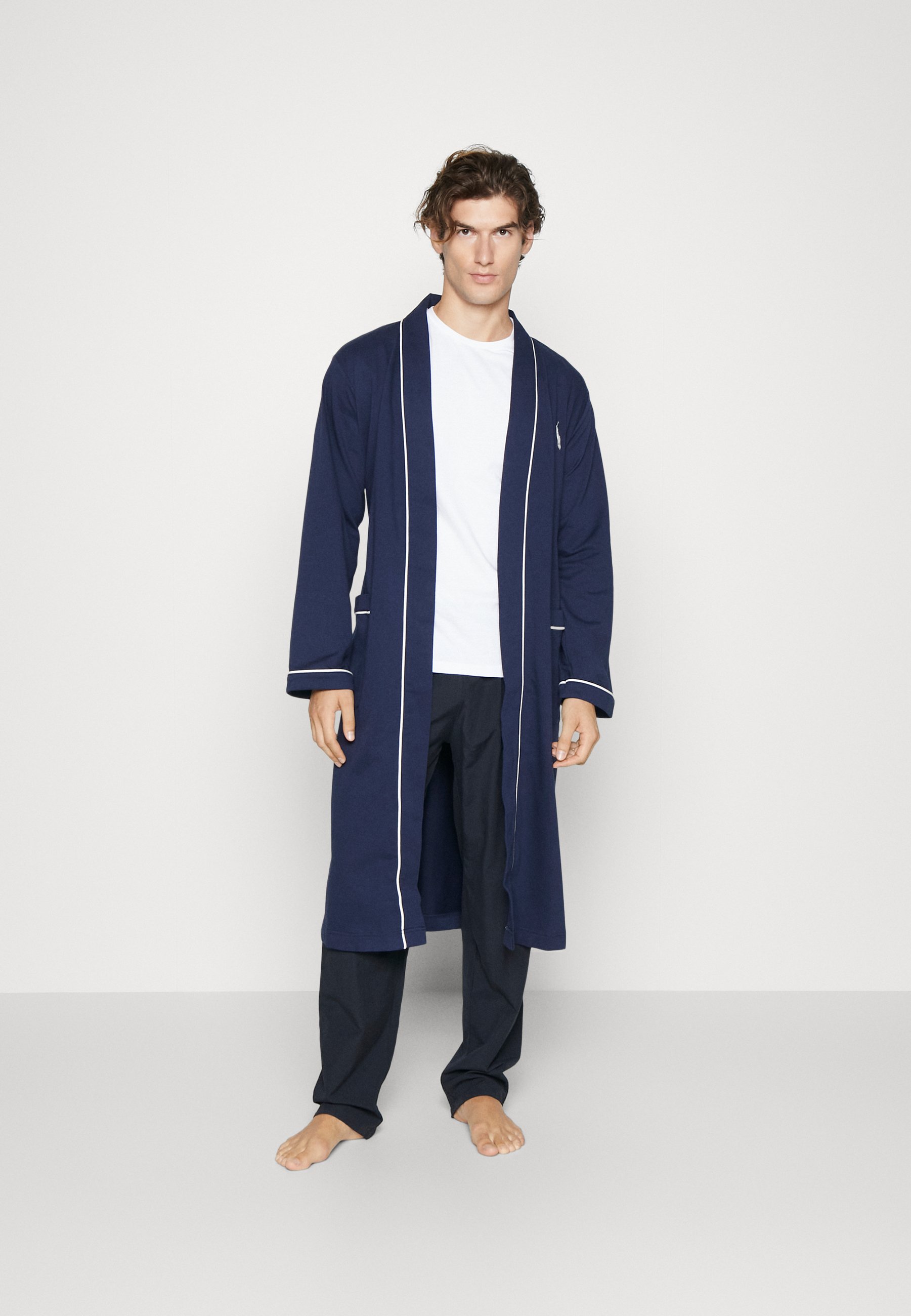 Polo Ralph Lauren BLEND ROBE - Dressing gown - cruise navy/dark blue
