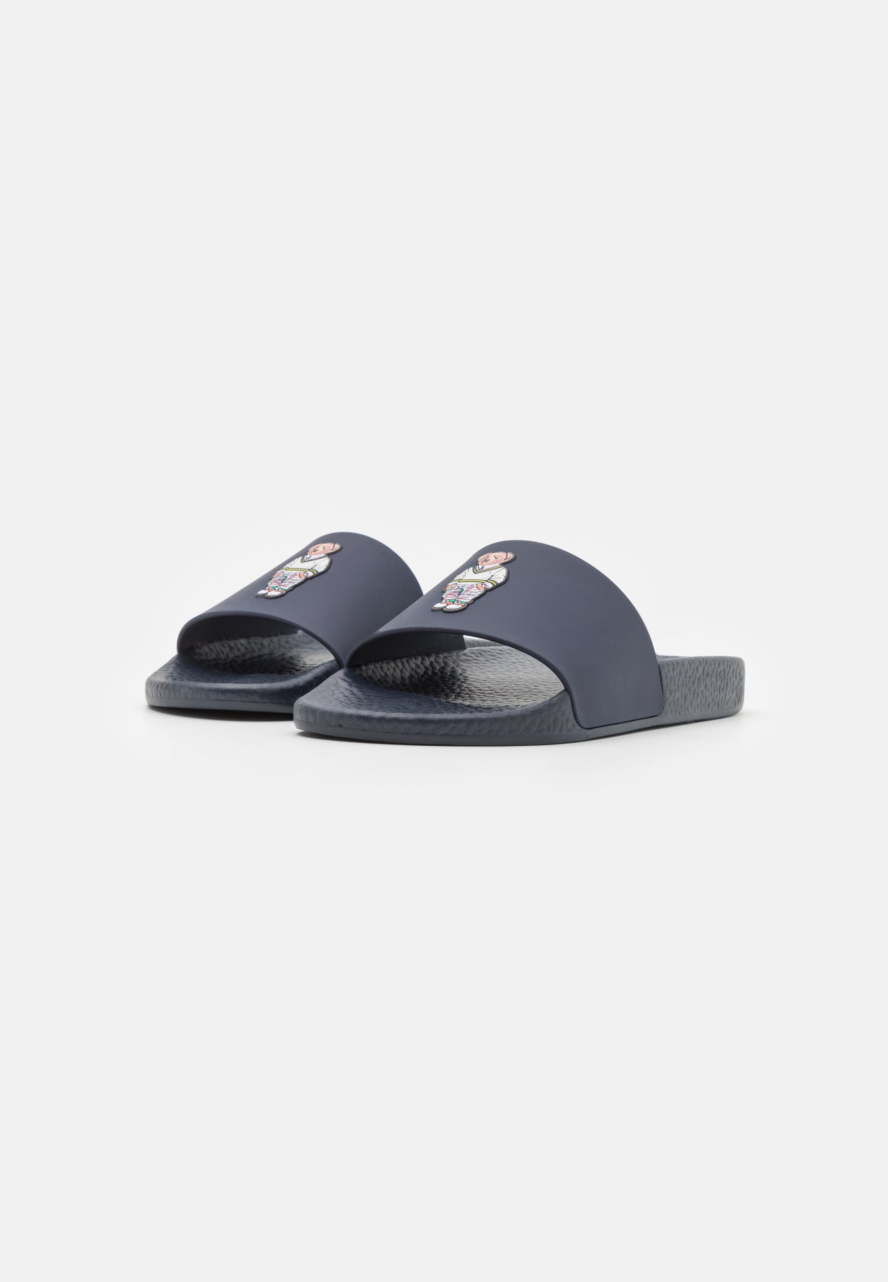 Polo Ralph Lauren POLO SLIDE UNISEX - Pool slides - navy/dark blue