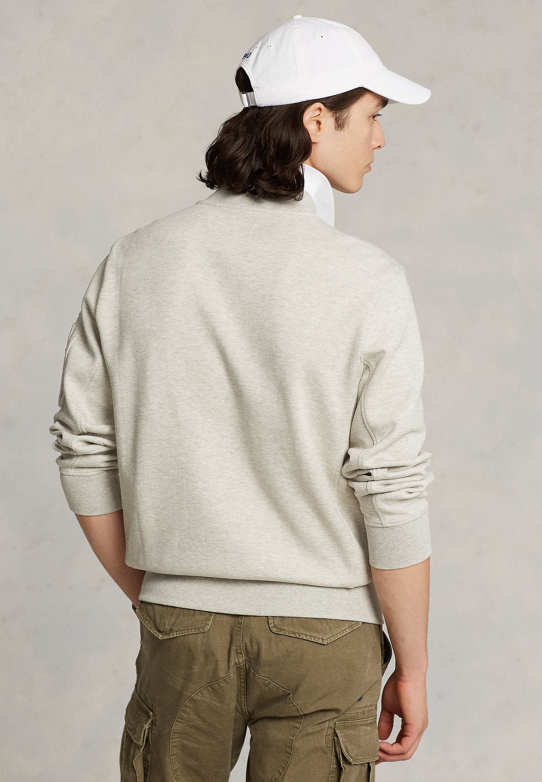 Polo Ralph Lauren LONG SLEEVE - Zip-up sweatshirt - light sport heather/grey
