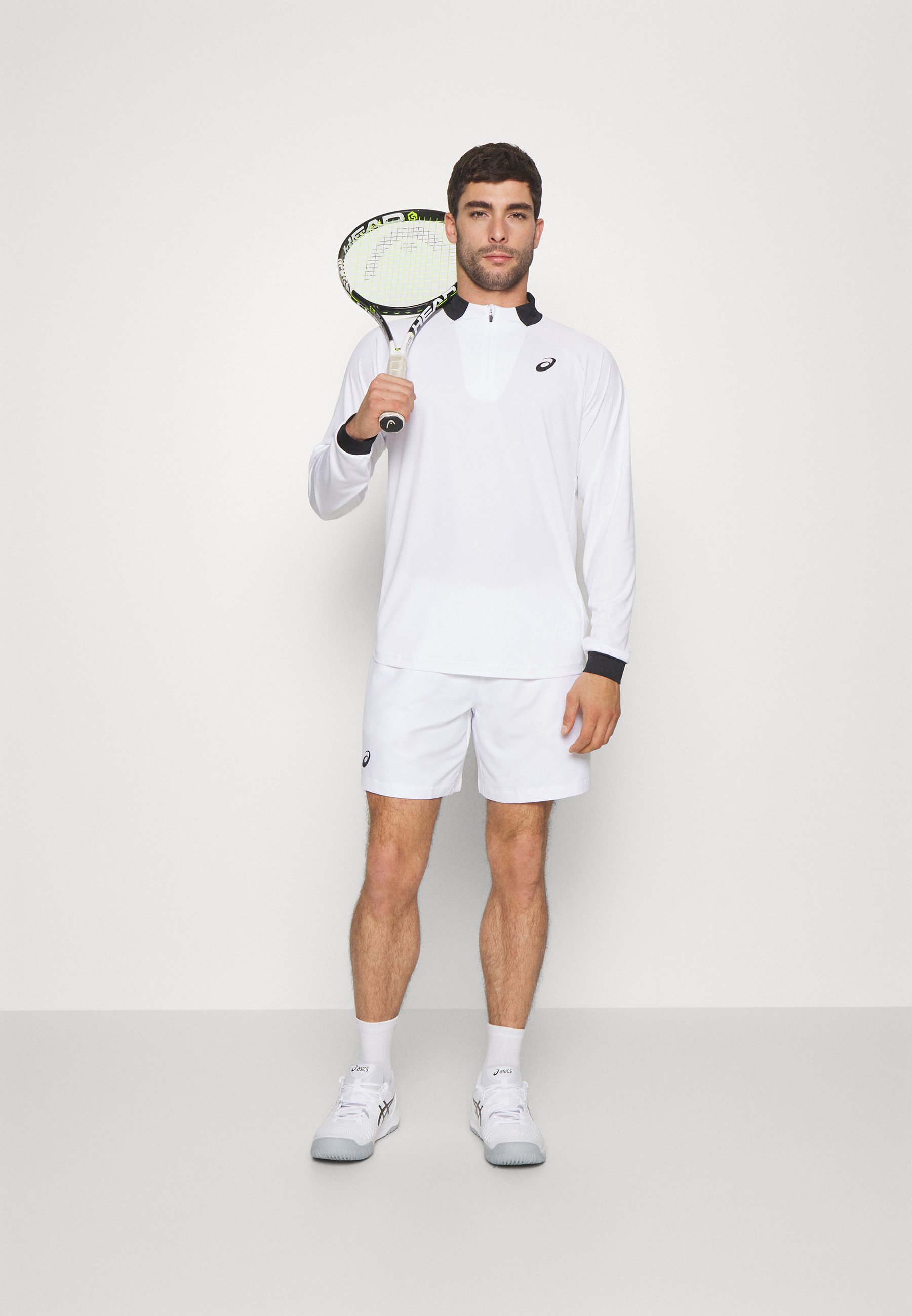 ASICS COURT - Sports shorts - brilliant white/white