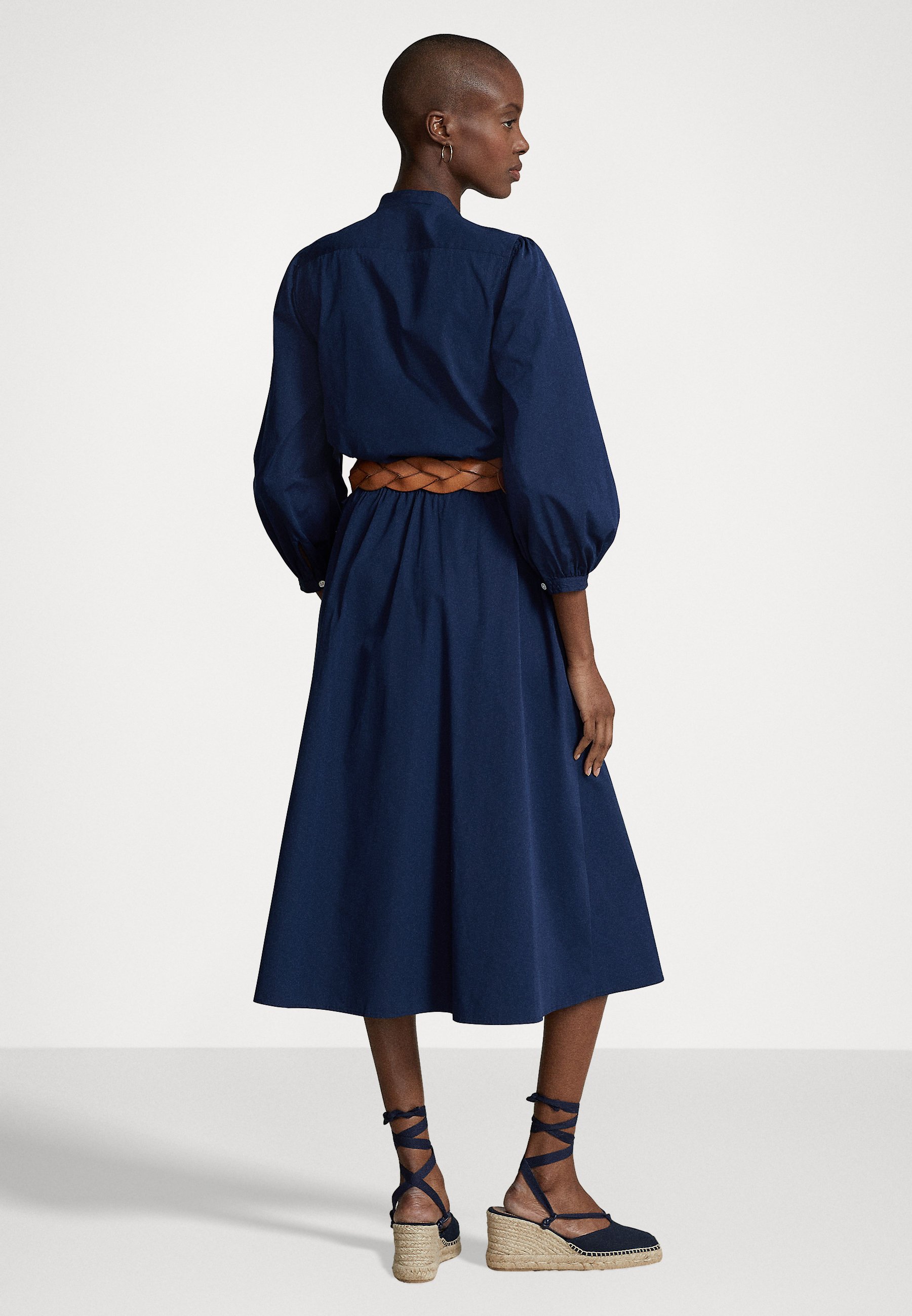Polo Ralph Lauren ELIE LONG SLEEVE DAY DRESS - Shirt dress - newport navy/dark blue