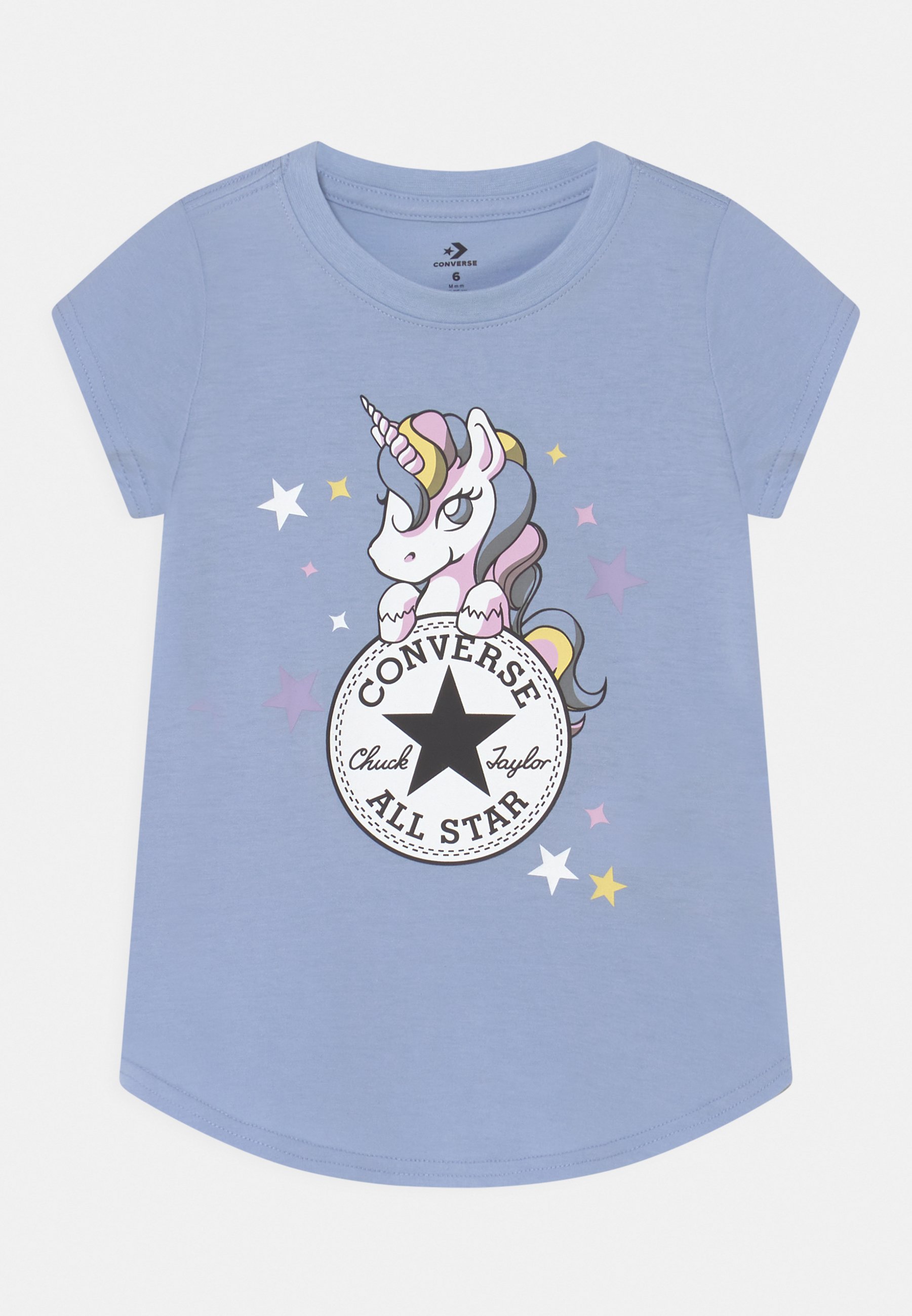 Converse UNICON TEE - Print T-shirt - blue chill/blue