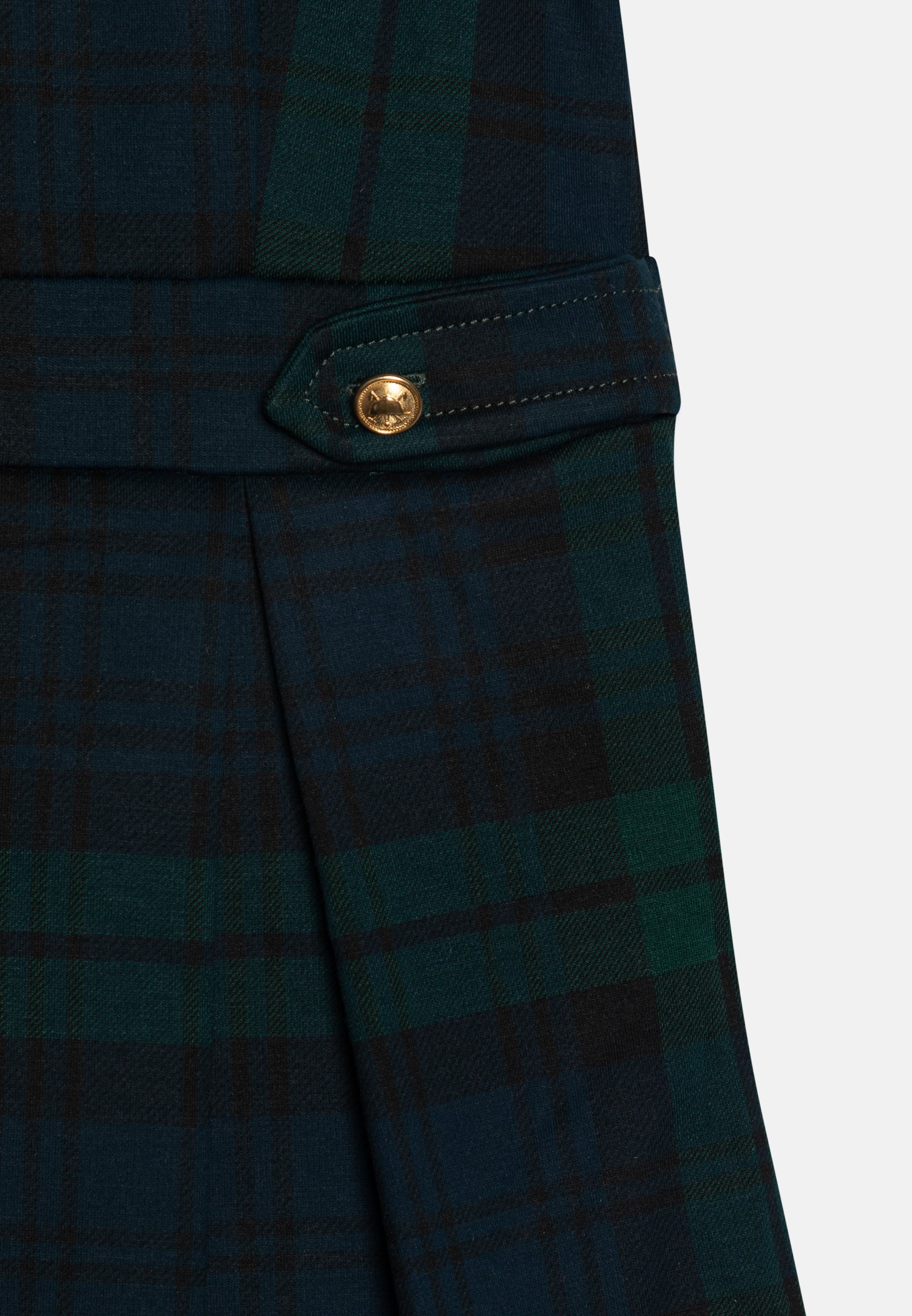 Polo Ralph Lauren SLPONTEDRESS DAY DRESS - Day dress - blackwatch/black/green