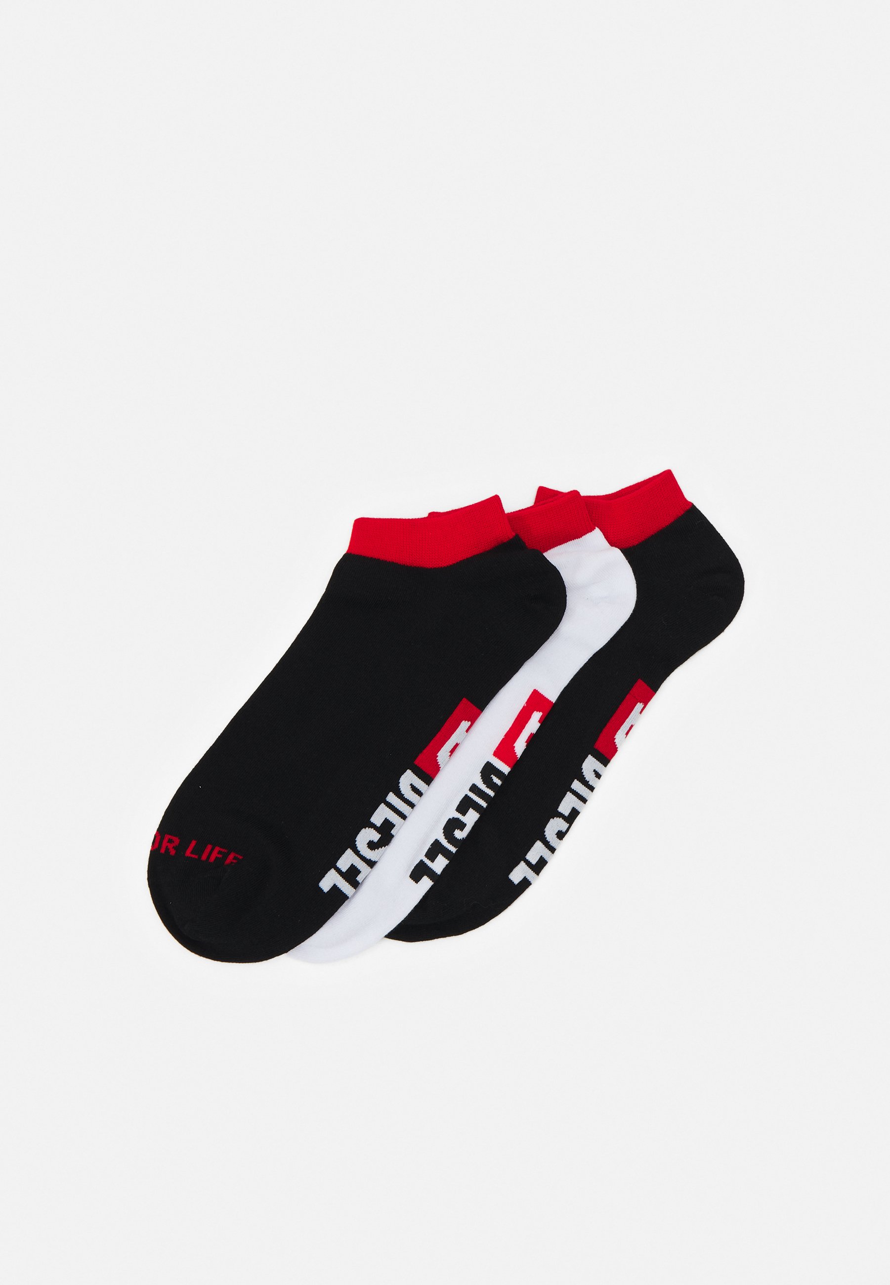 Diesel SKM-GOST-THREEPACK 3 PACK - Socks - black  white/black