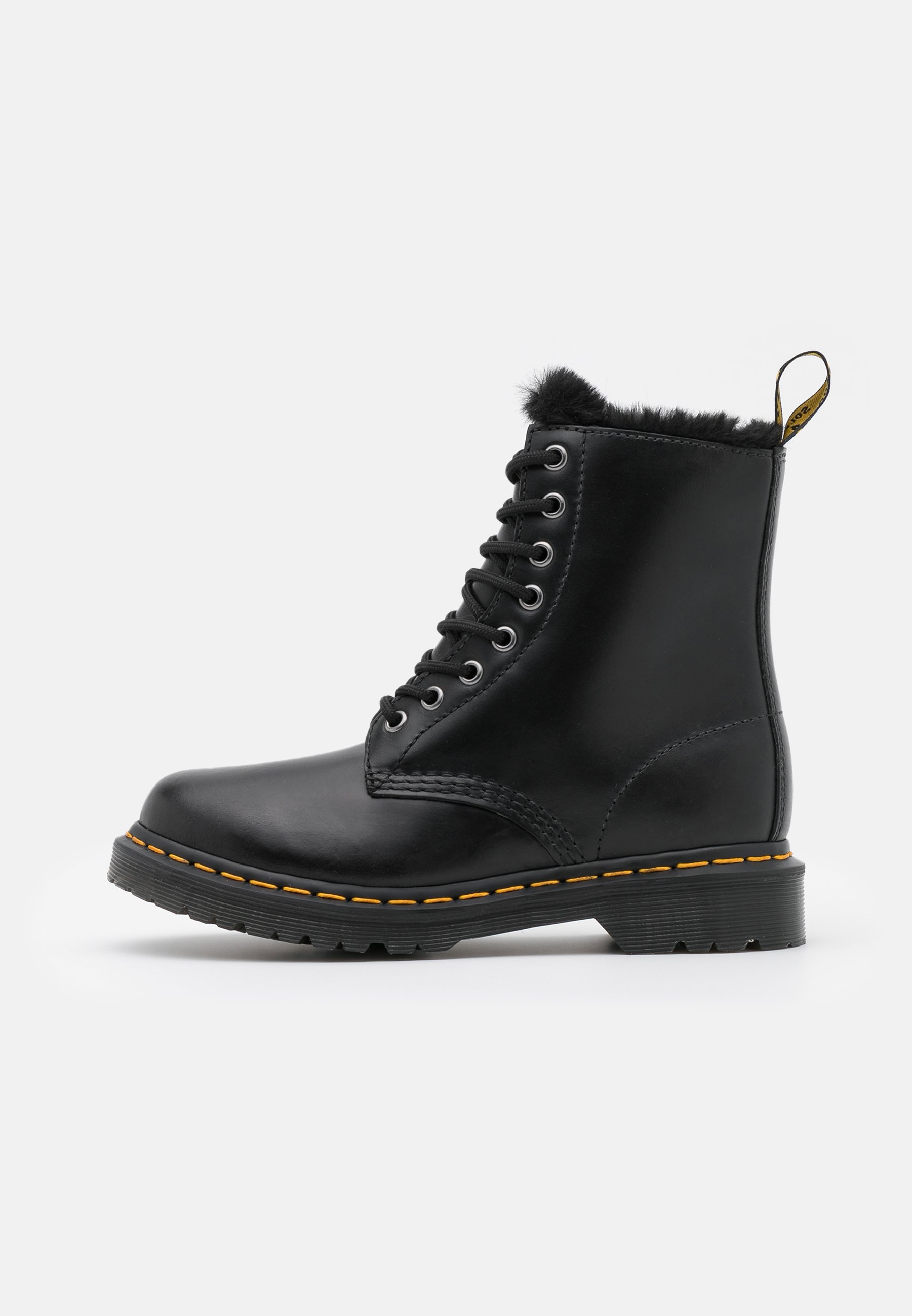 Dr. Martens 1460 SERENA - Lace-up ankle boots - black/dark grey