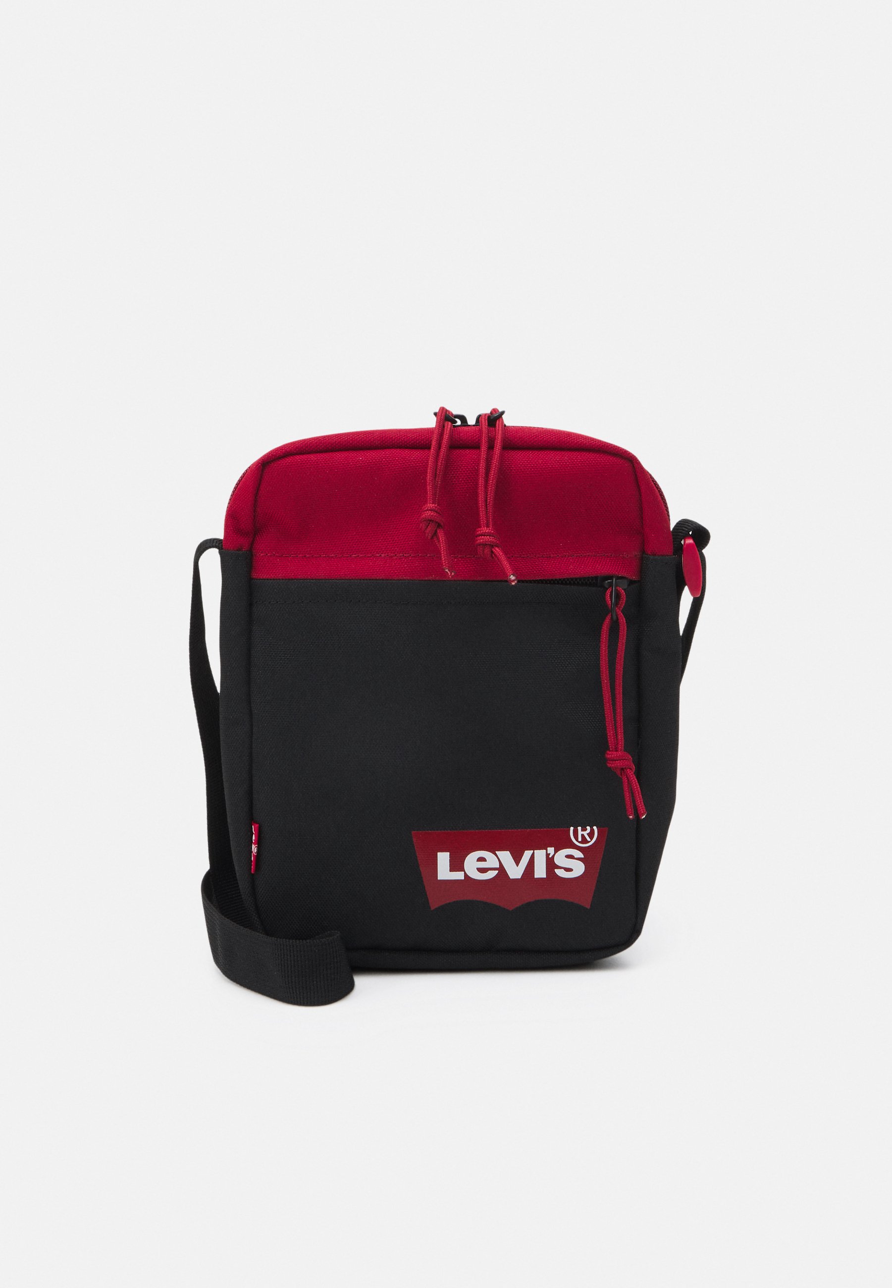 Levi's® MINI CROSSBODY SOLID BATWING - Across body bag - regular red/red