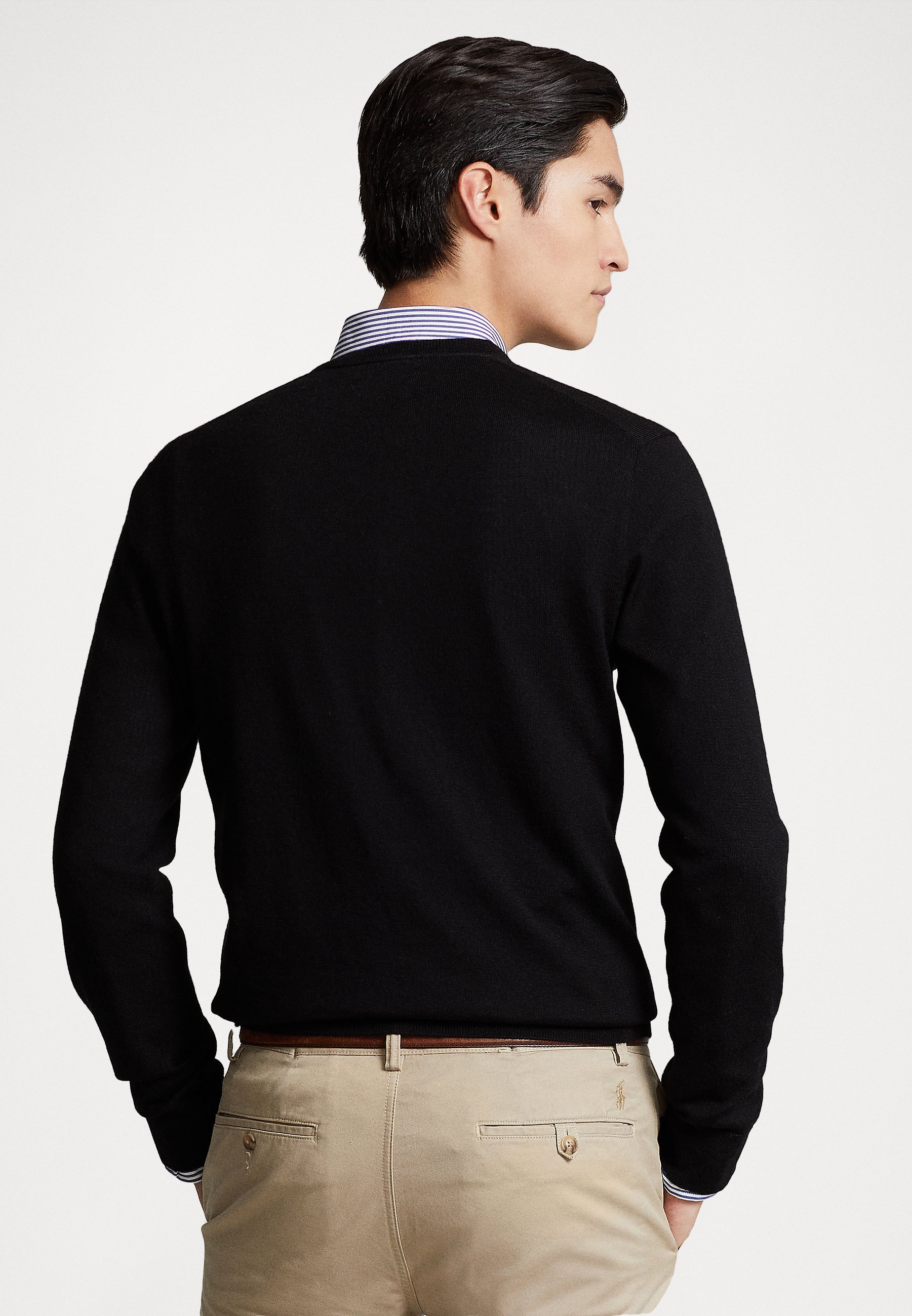 Polo Ralph Lauren LONG SLEEVE - Jumper - black