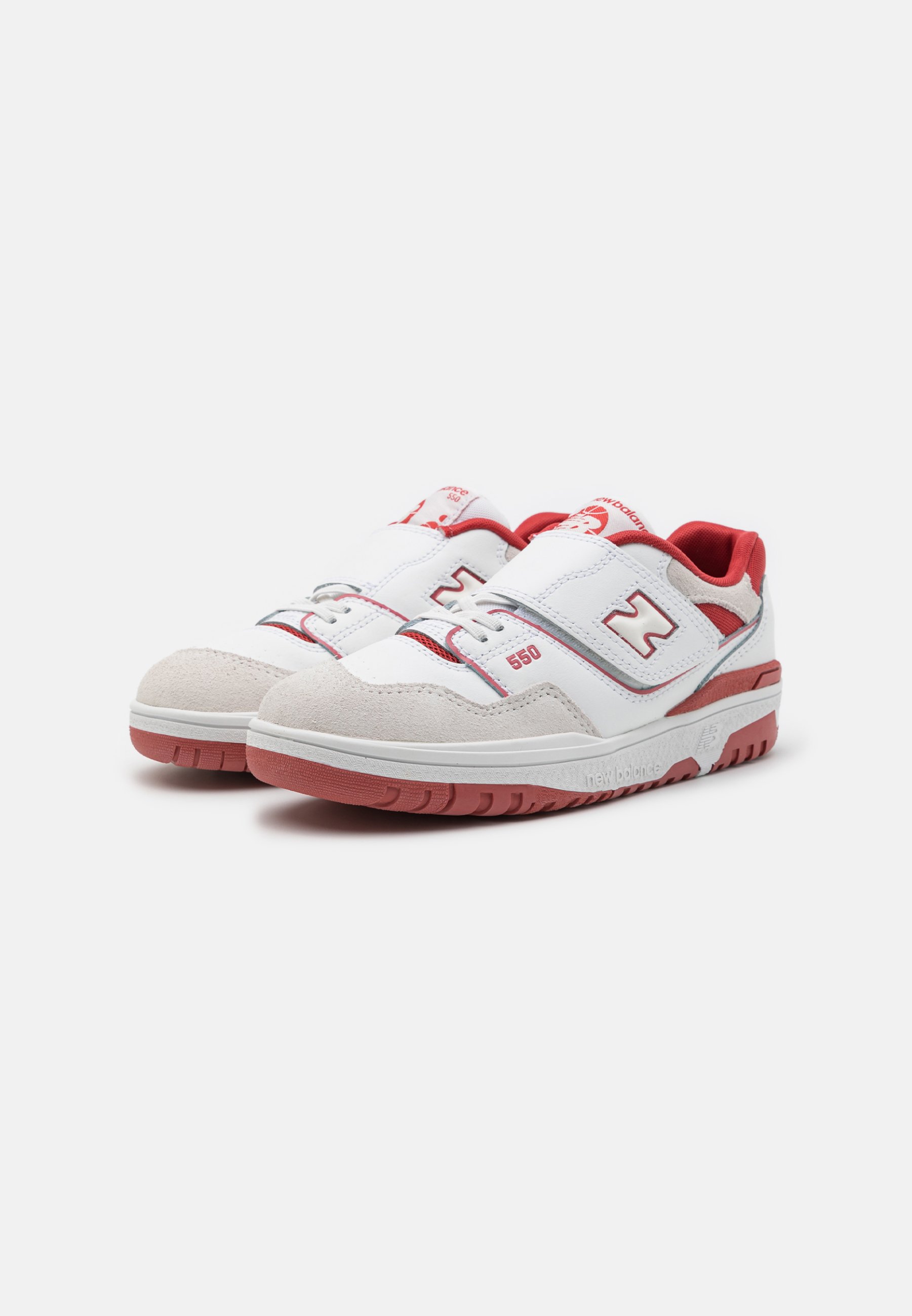 NB Trainers - white/red/white