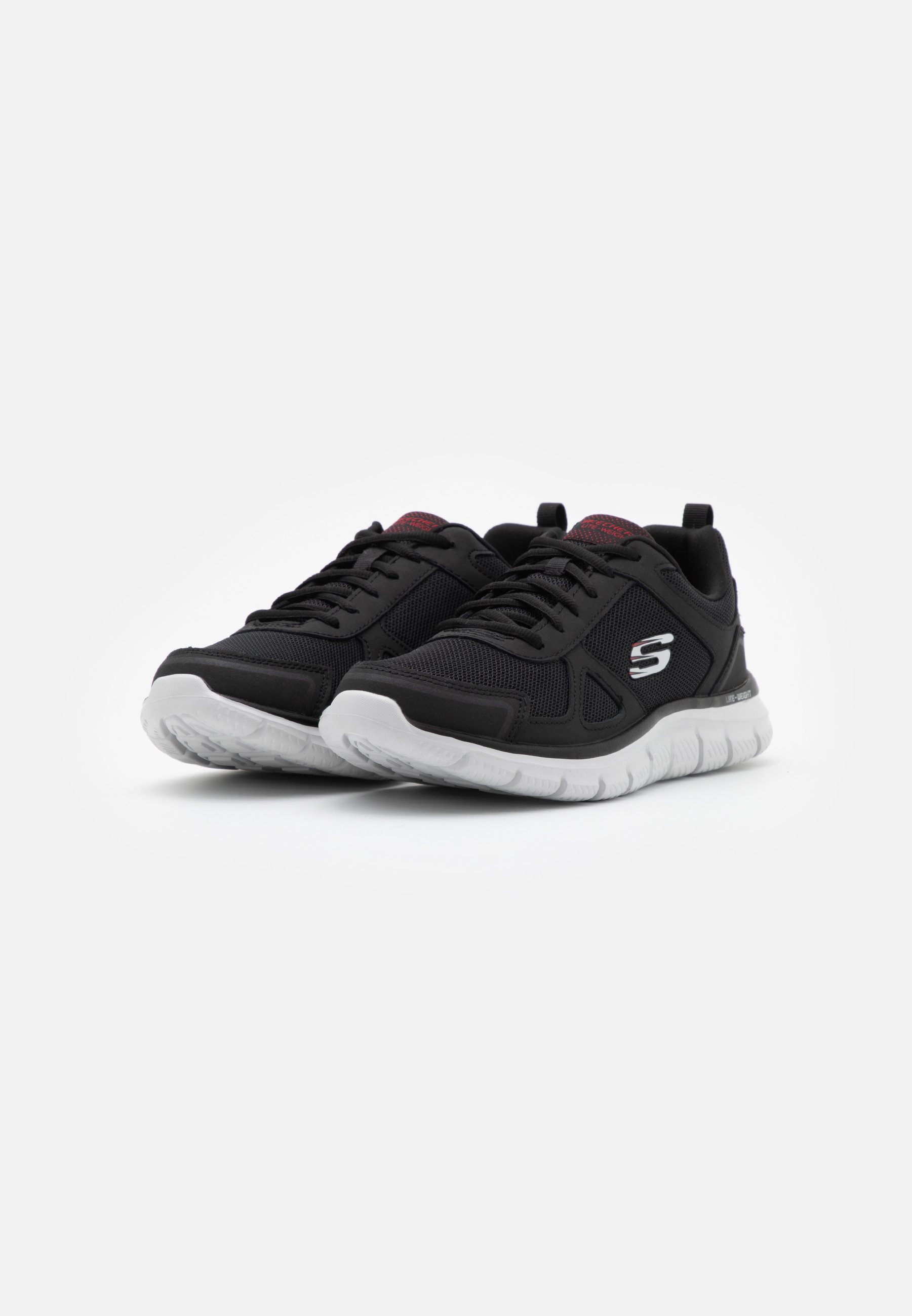 Skechers TRACK SCLORIC - Trainers - black/red/black