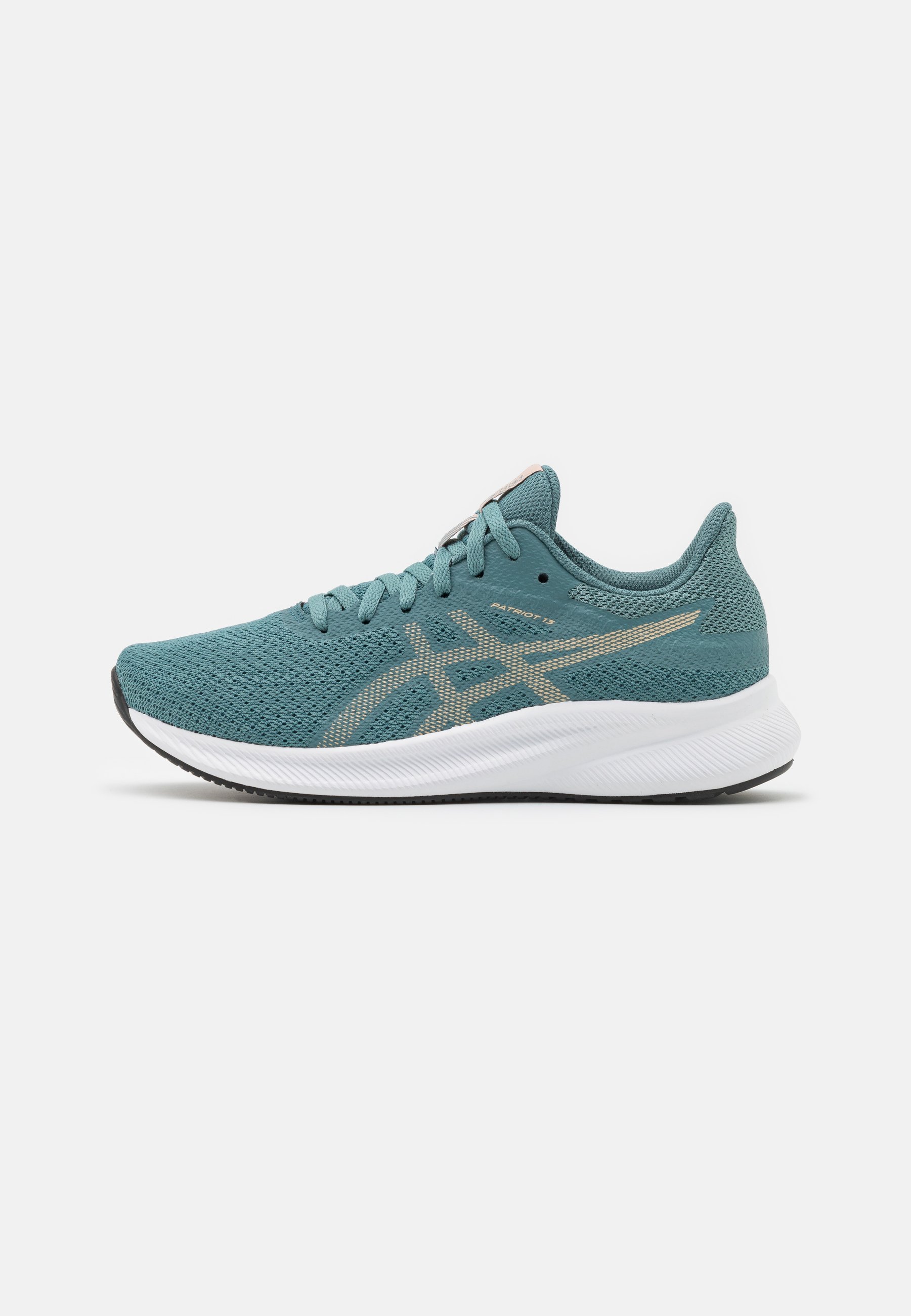 ASICS PATRIOT 13 - Neutral running shoes - foggy teal/champagne/teal