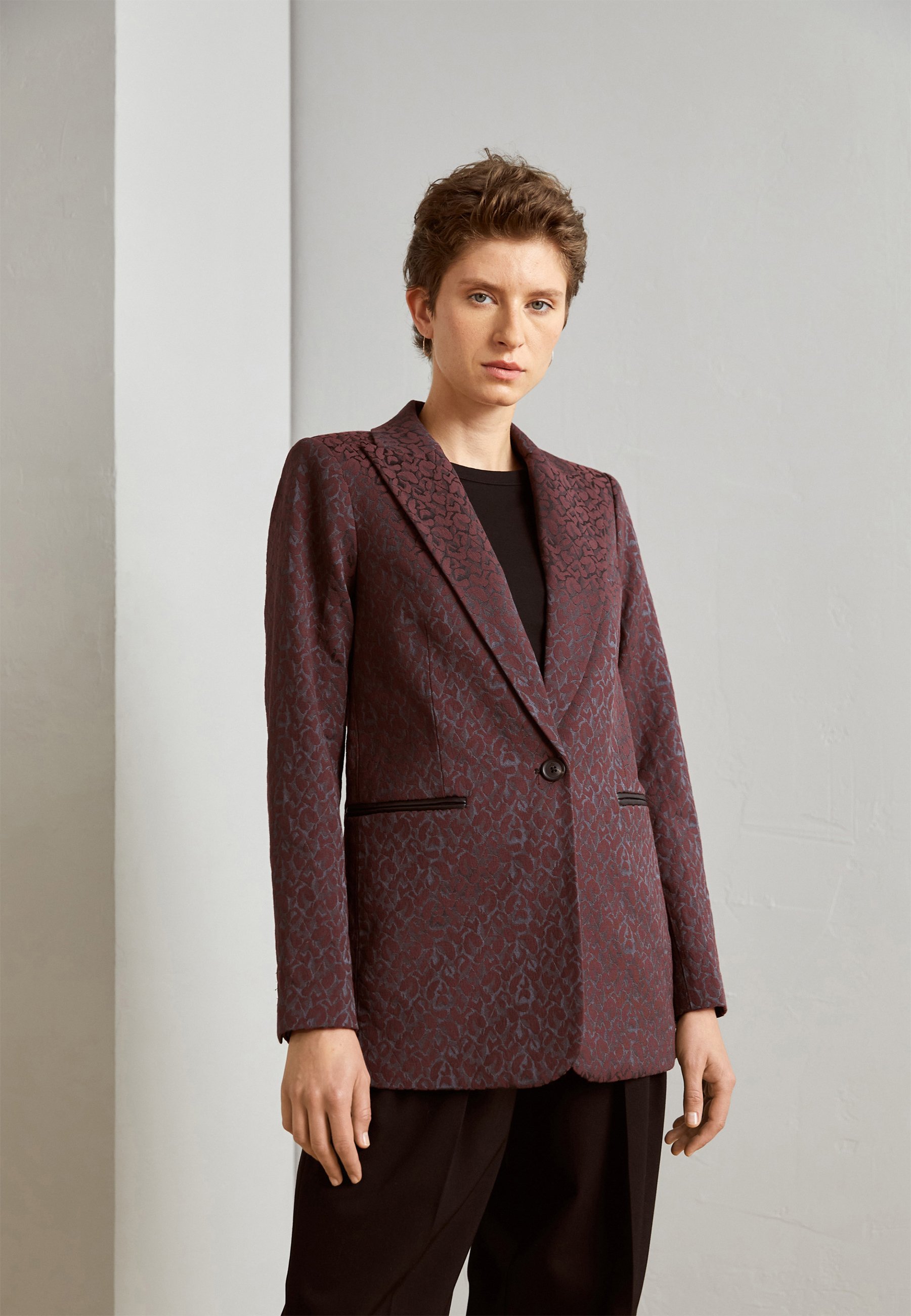 Scotch & Soda Blazer - bordeaux/multi-coloured