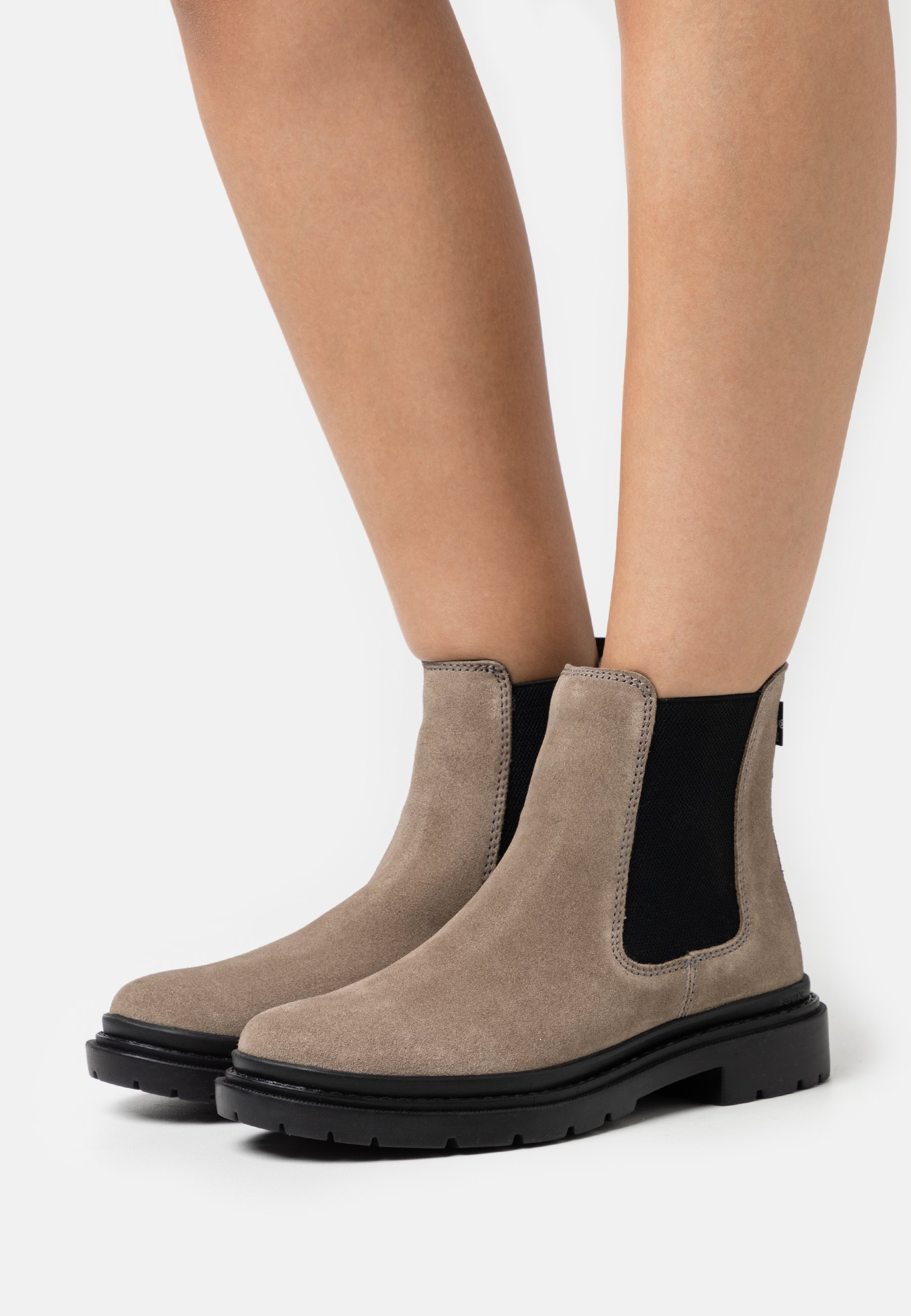 Levi's® TROOPER CHELSEA - Classic ankle boots - mouse grey/grey