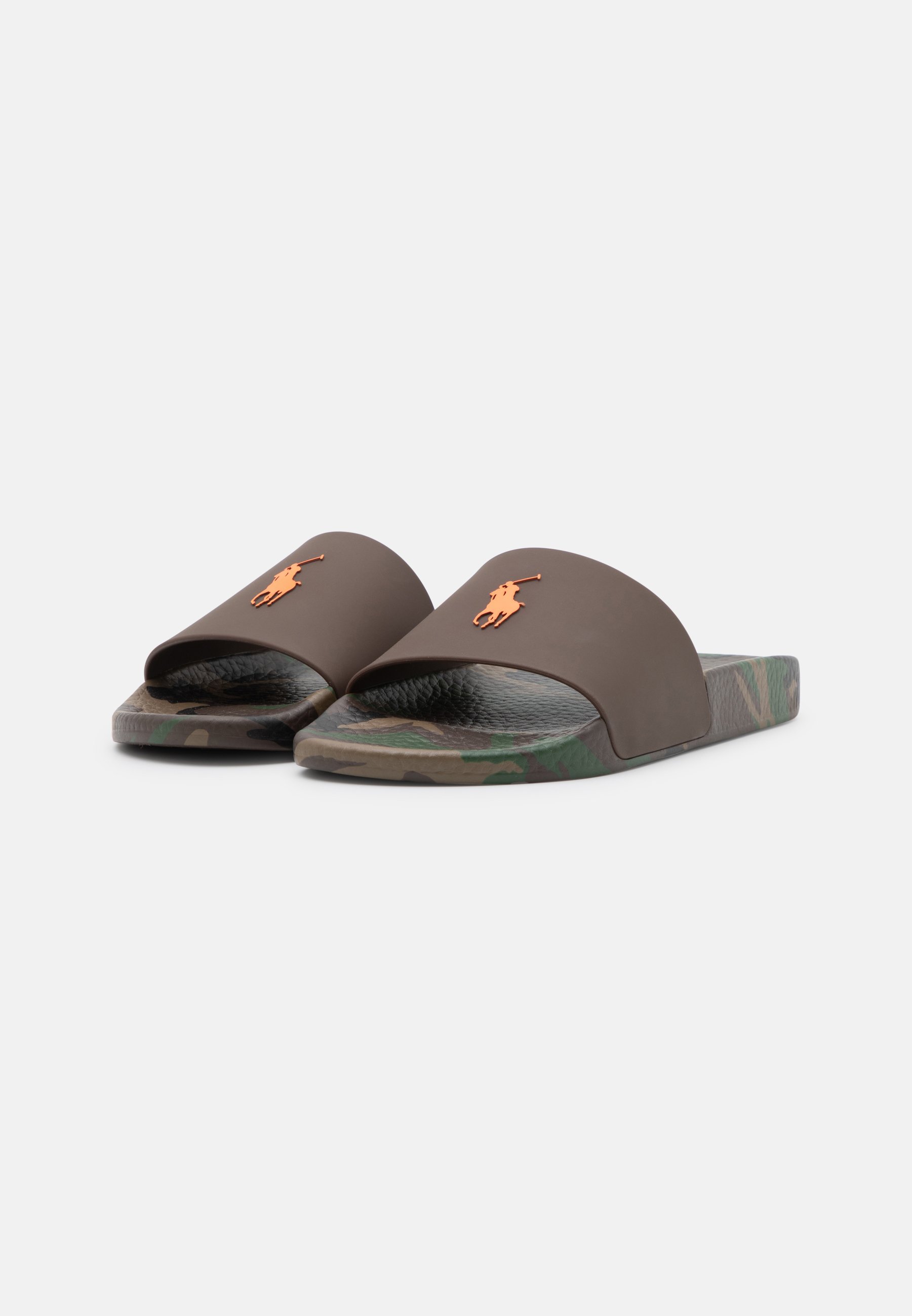 Polo Ralph Lauren SLIDE UNISEX - Mules - surplus/olive