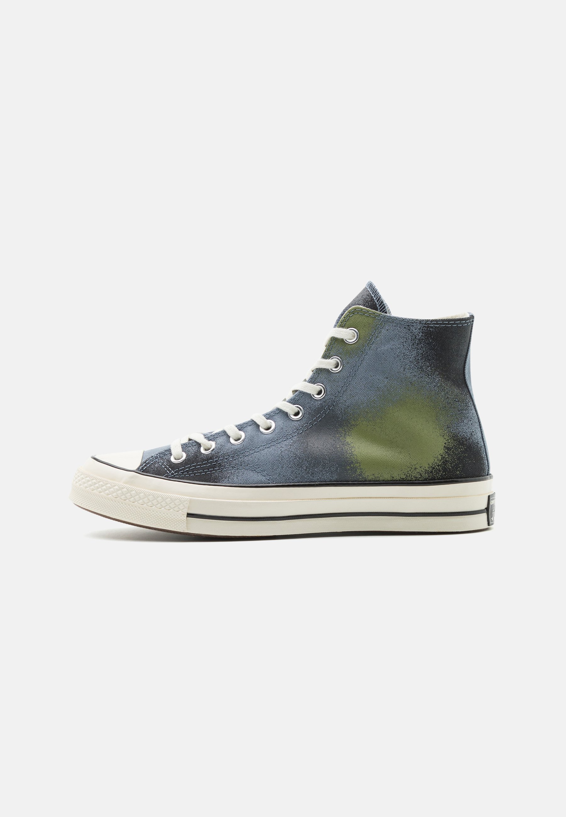 Converse CHUCK 70 SPRAY PAINT UNISEX - High-top trainers - lunar grey/cyber grey/grassy/grey