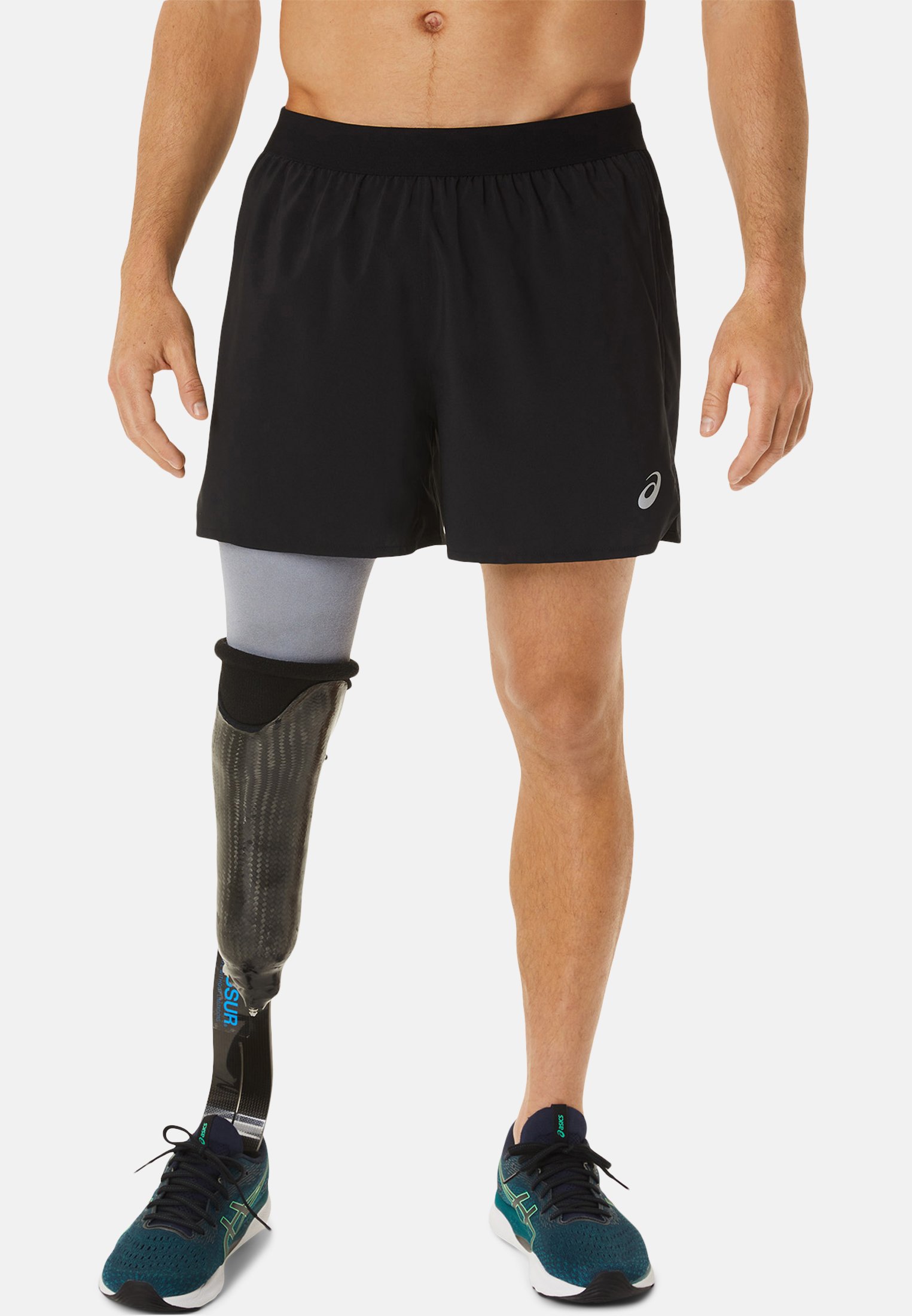 ASICS ROAD - Sports shorts - performance black/black