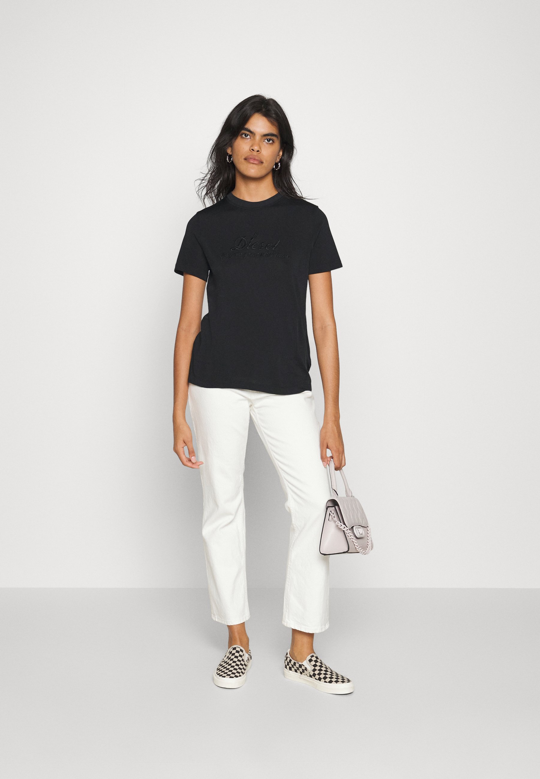 Diesel T-REG-E3 - Print T-shirt - black