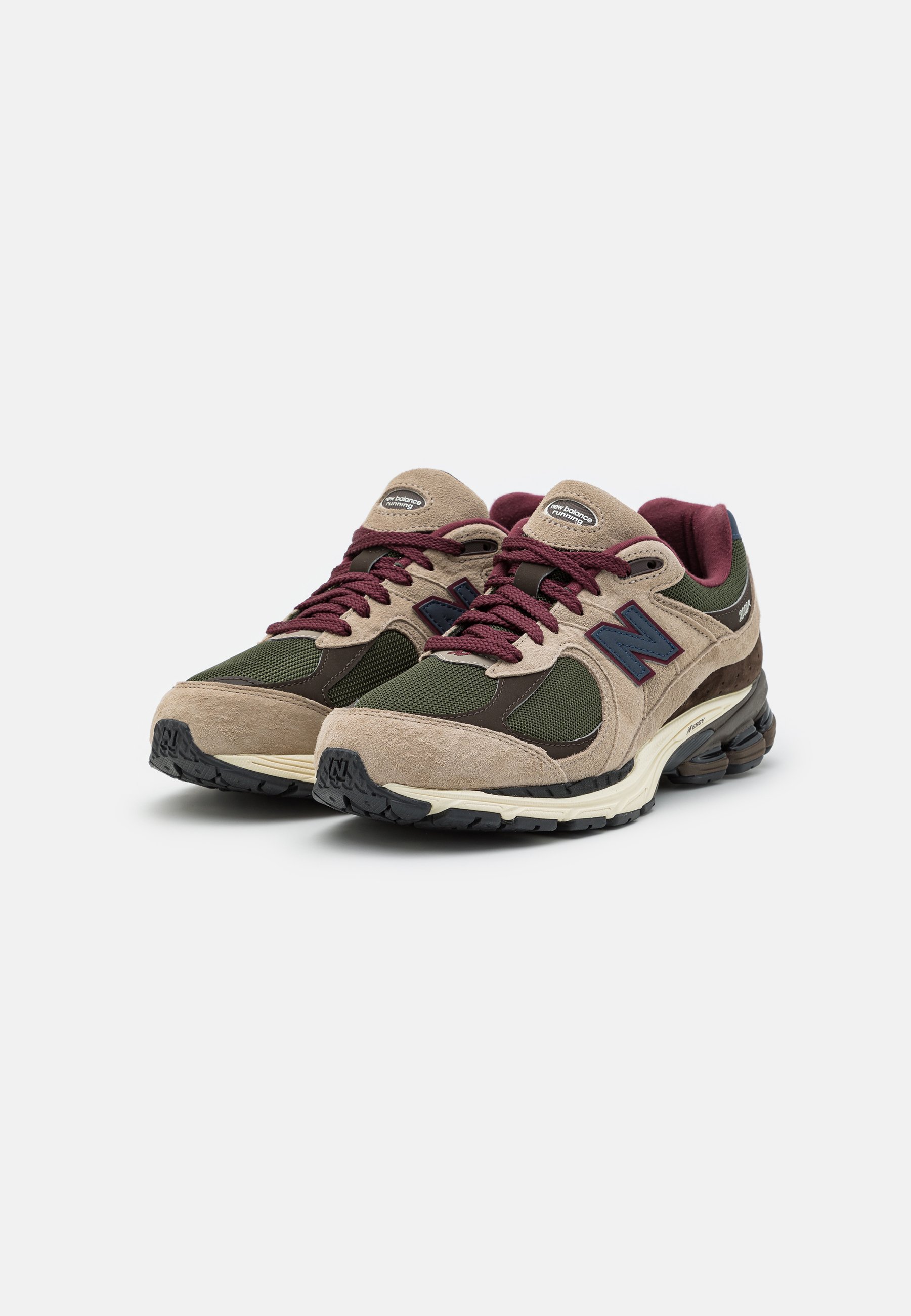 NB 2002 UNISEX - Trainers - beige/dark blue/beige