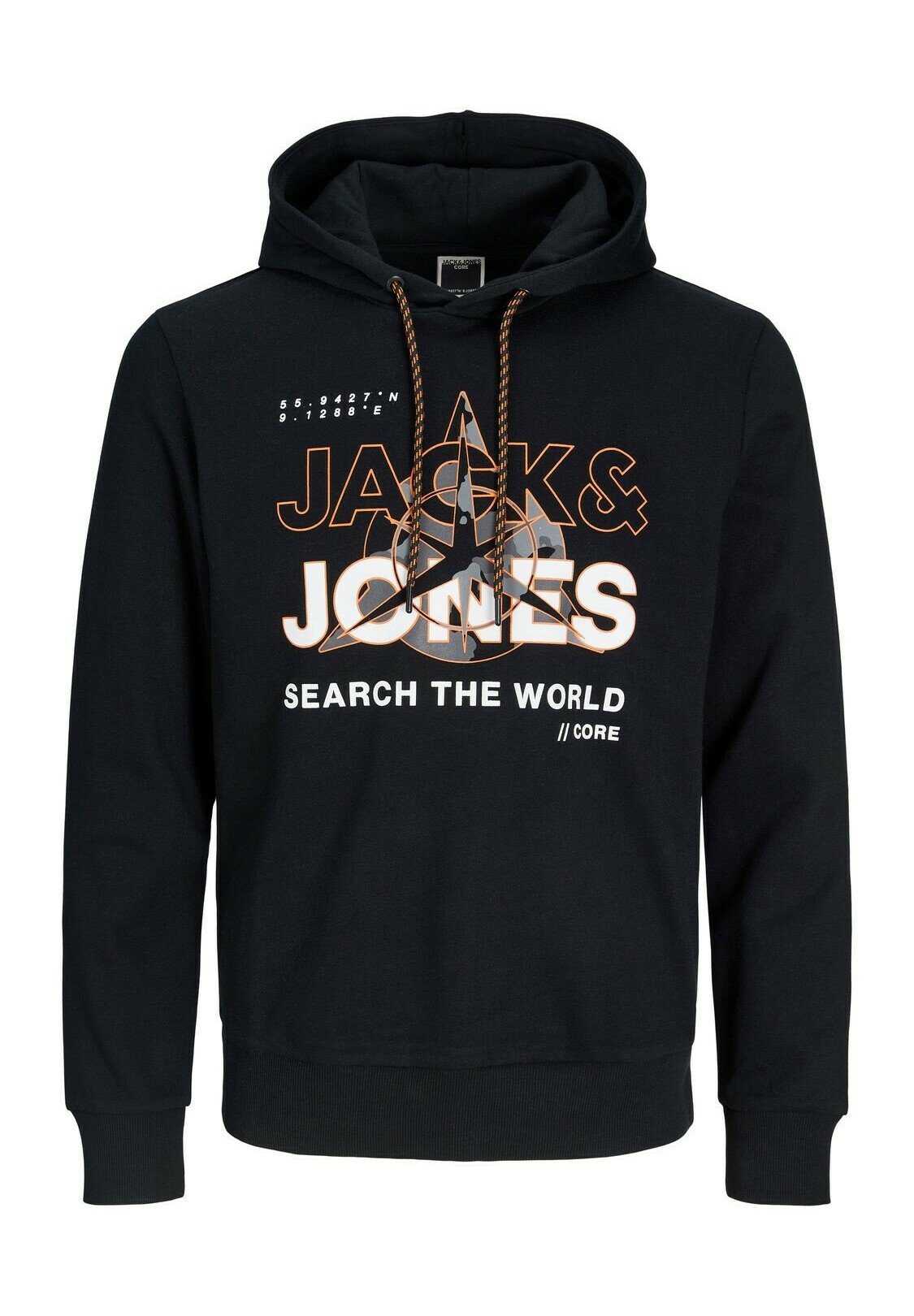 Jack &Jones JCOHUNT - Hoodie - black