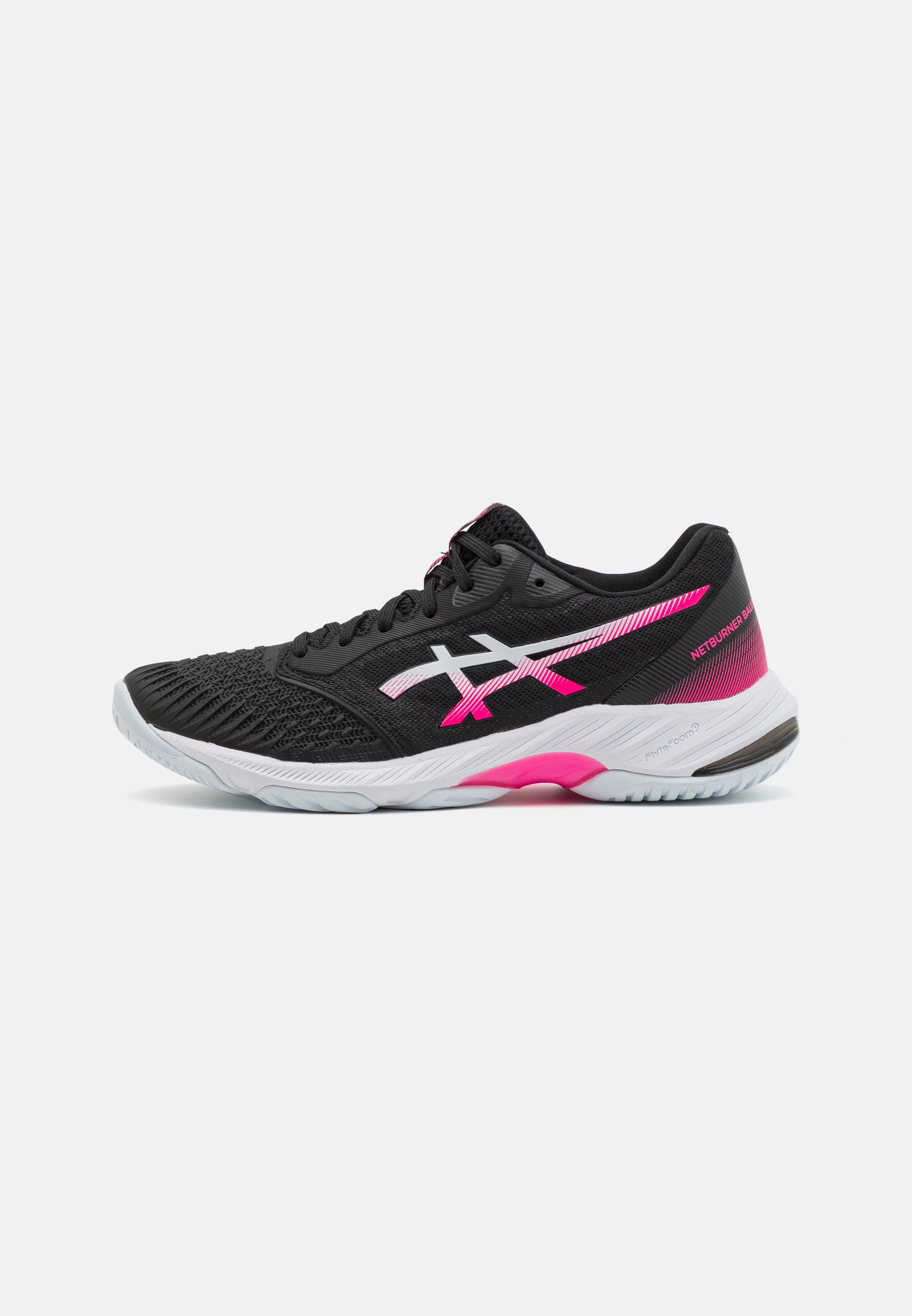 ASICS NETBURNER BALLISTIC FF 3 - Volleyball shoes - black/hot pink/black