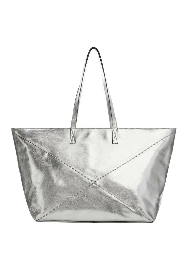 Mango Handbag - silverfärgad/silver-coloured