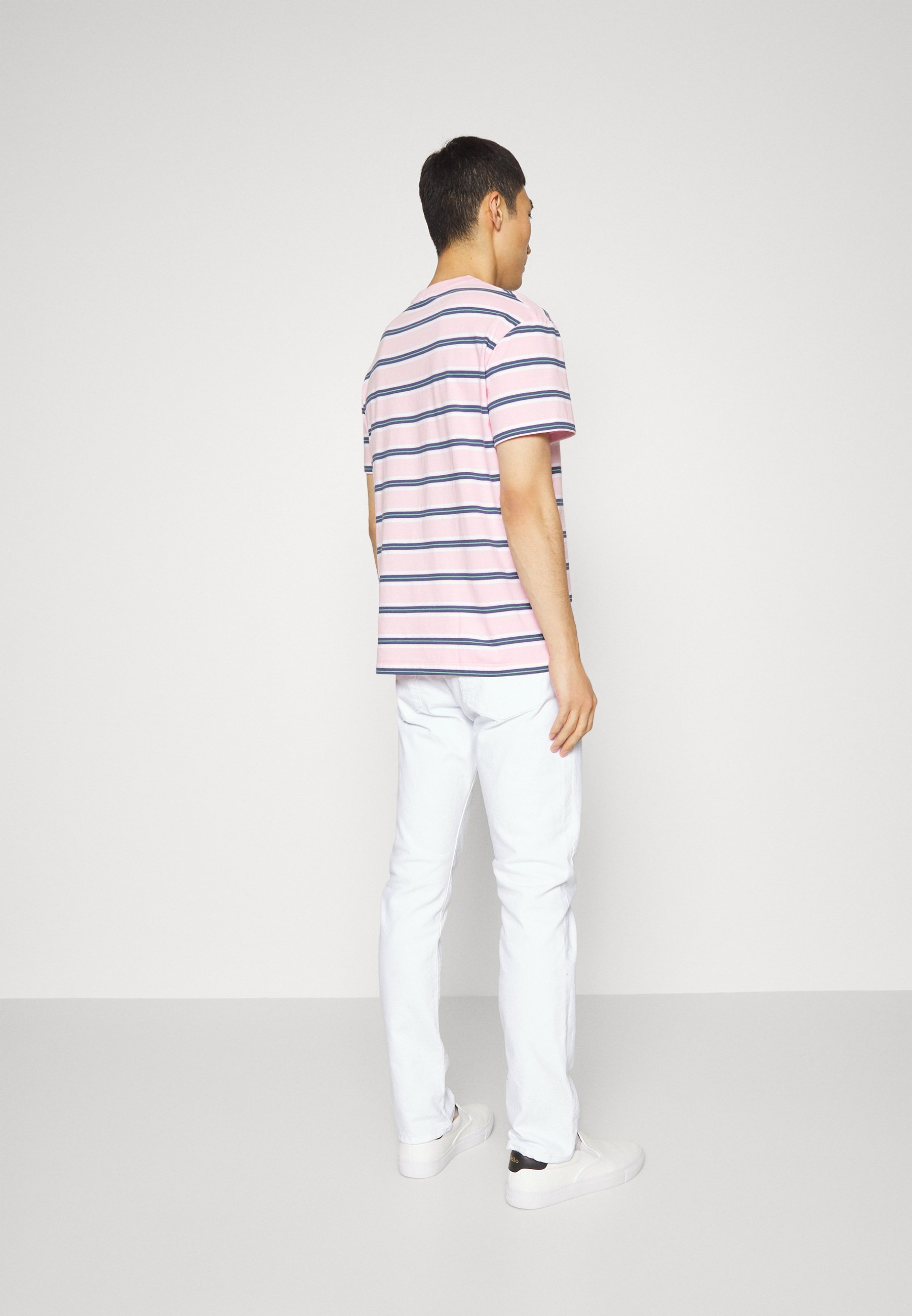 Polo Ralph Lauren VARICK 5-POCKET - Straight leg jeans - white/white denim