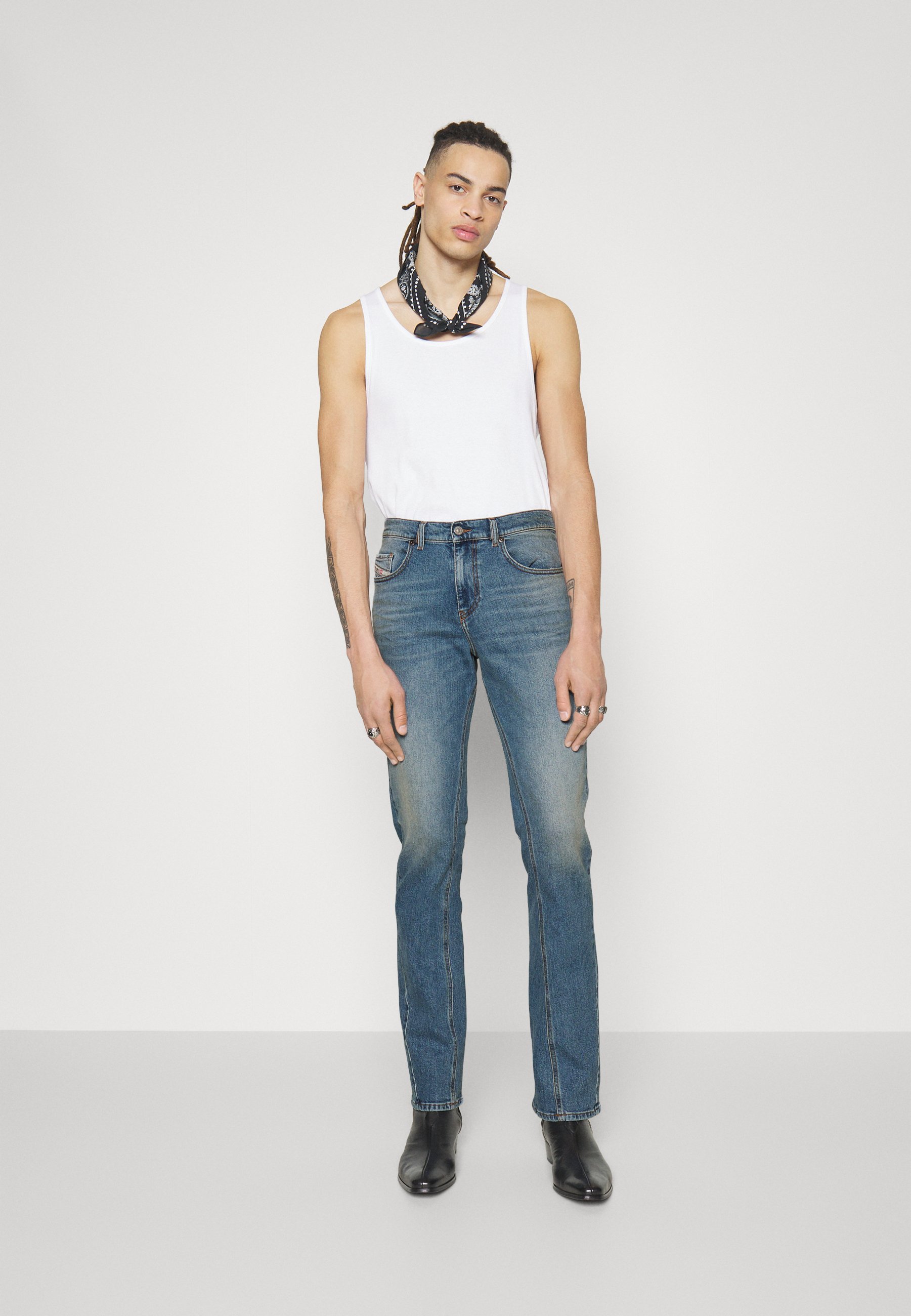 Diesel 2021 - Bootcut jeans - denim/blue denim