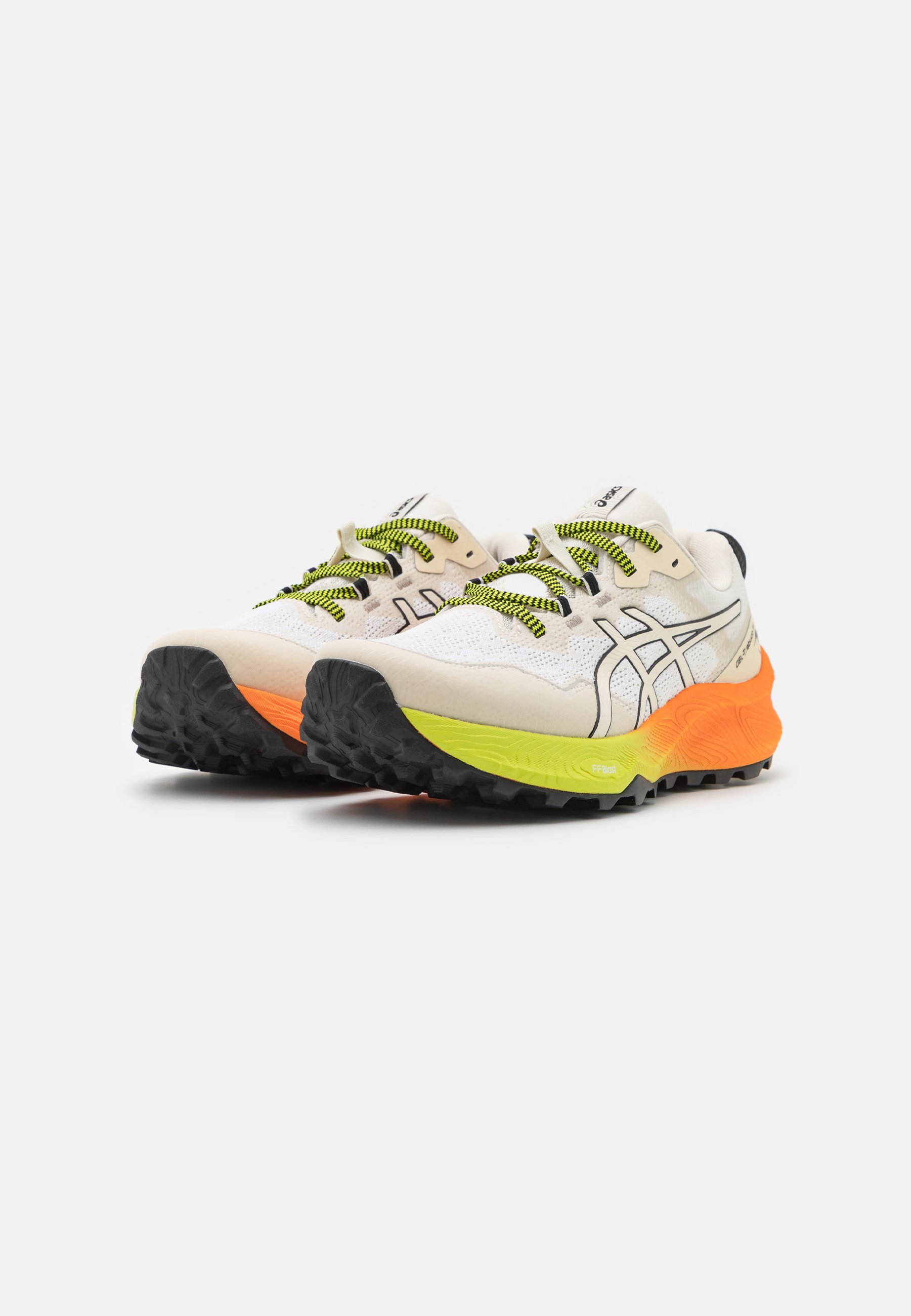 ASICS TRABUCO 11 - Trail running shoes - birch/black/beige