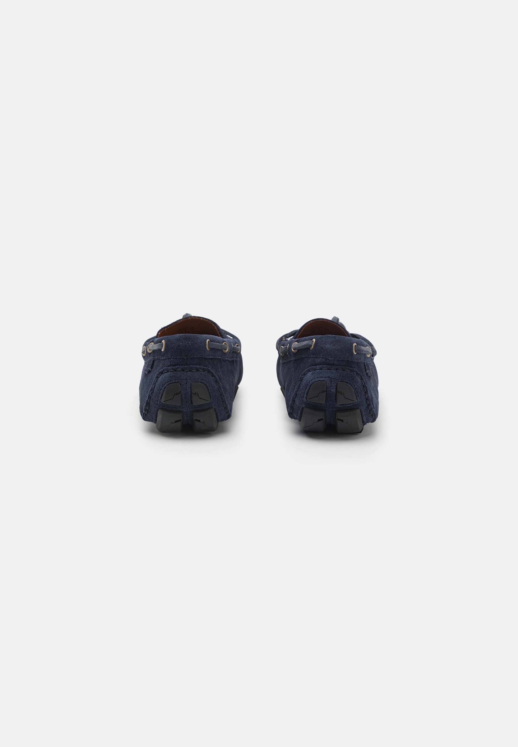 Polo Ralph Lauren ANDERS TIE CASUAL SHOE DRIVER - Moccasins - hunter navy/dark blue