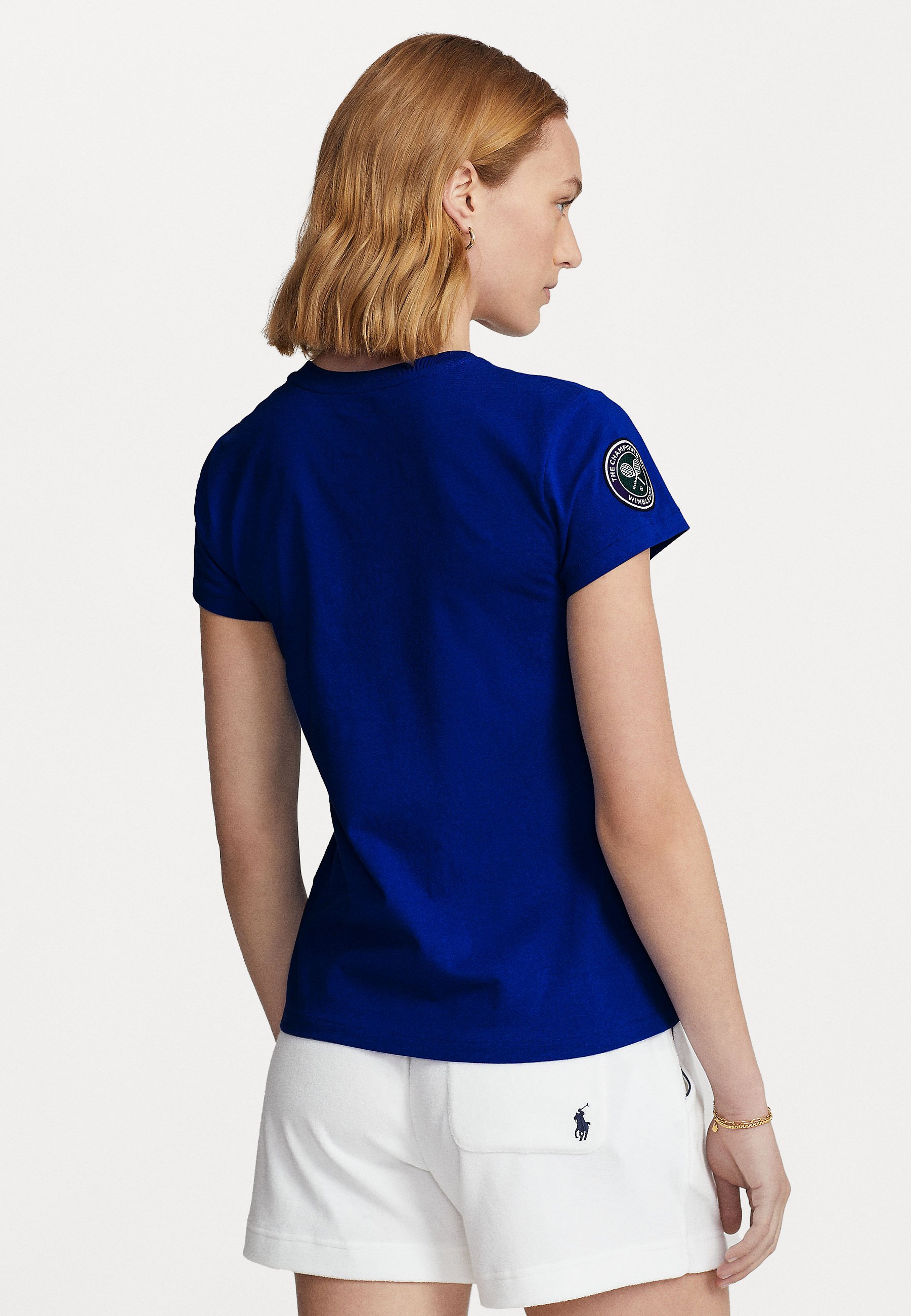 Polo Ralph Lauren SHORT SLEEVE TEE - Print T-shirt - sapphire star/royal blue