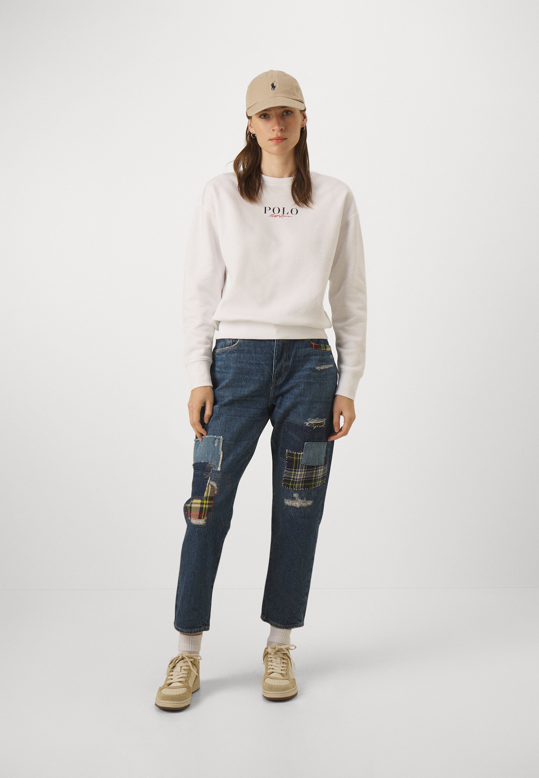 Polo Ralph Lauren LOGO CREWNECK - Sweatshirt - white