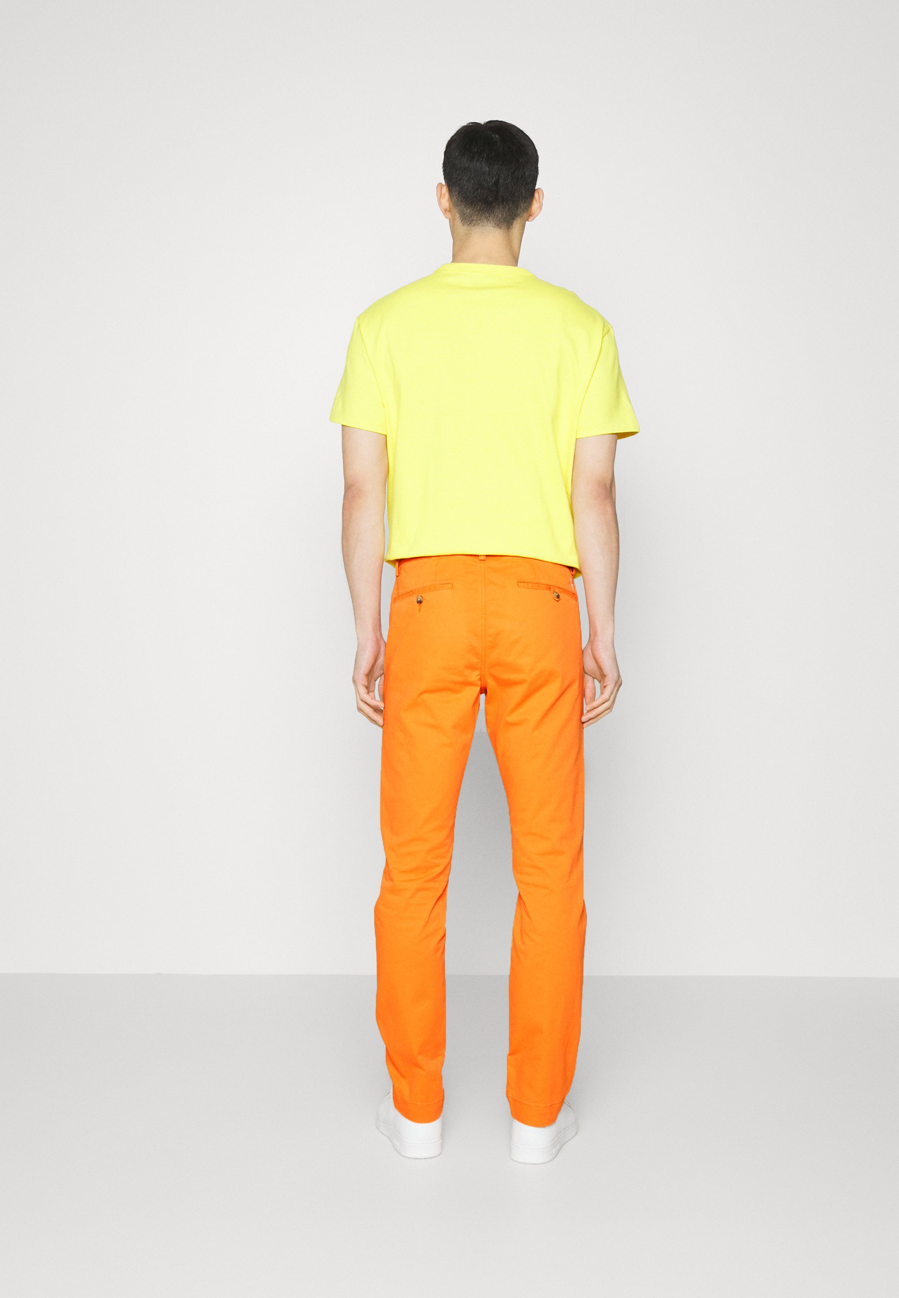 Polo Ralph Lauren STRETCH SLIM FIT TROUSER - Chinos - optic orange/orange