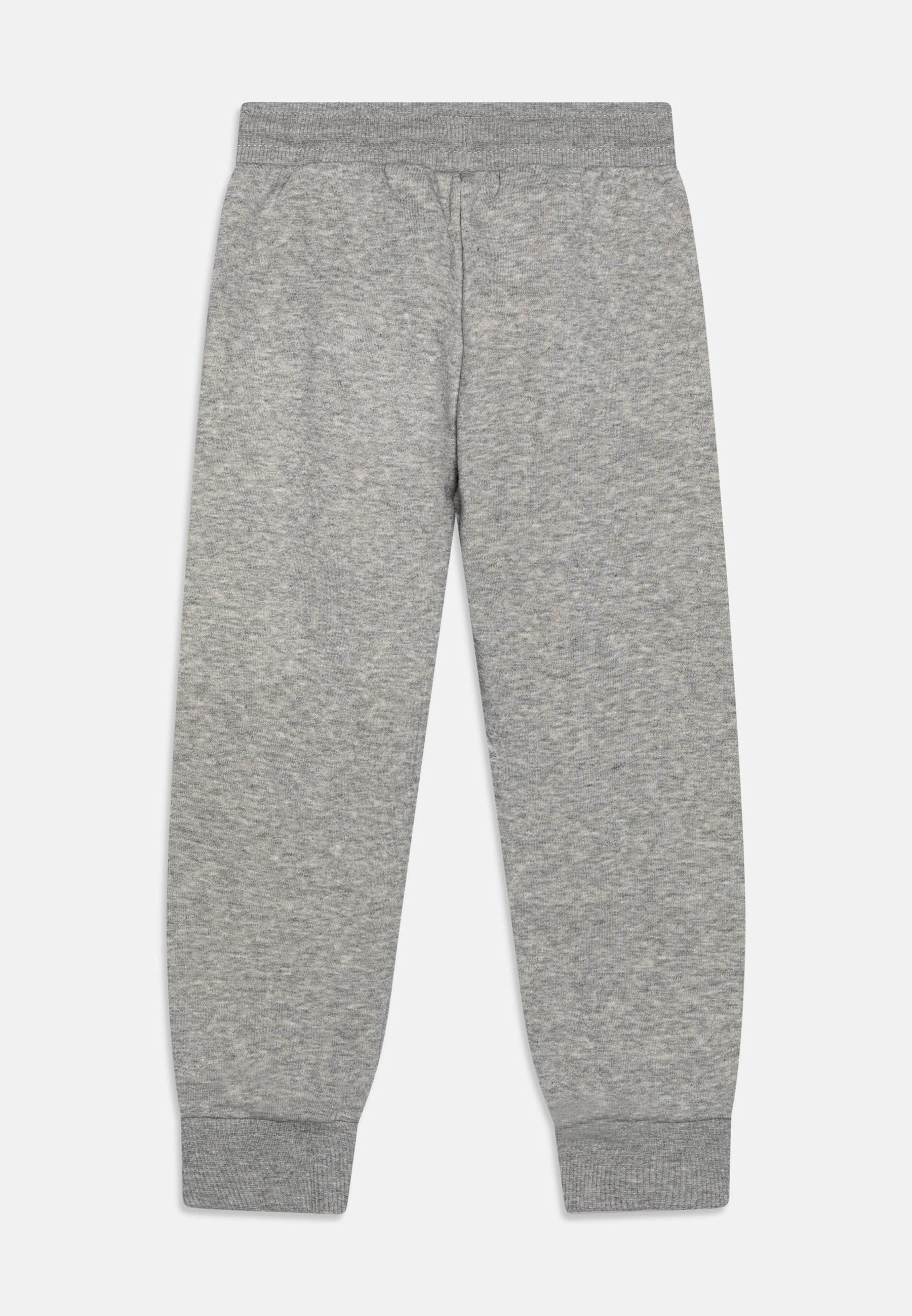 Converse SIGNATURE CHUCK PATCH UNISEX - Tracksuit bottoms - dark grey heather/black/dark grey