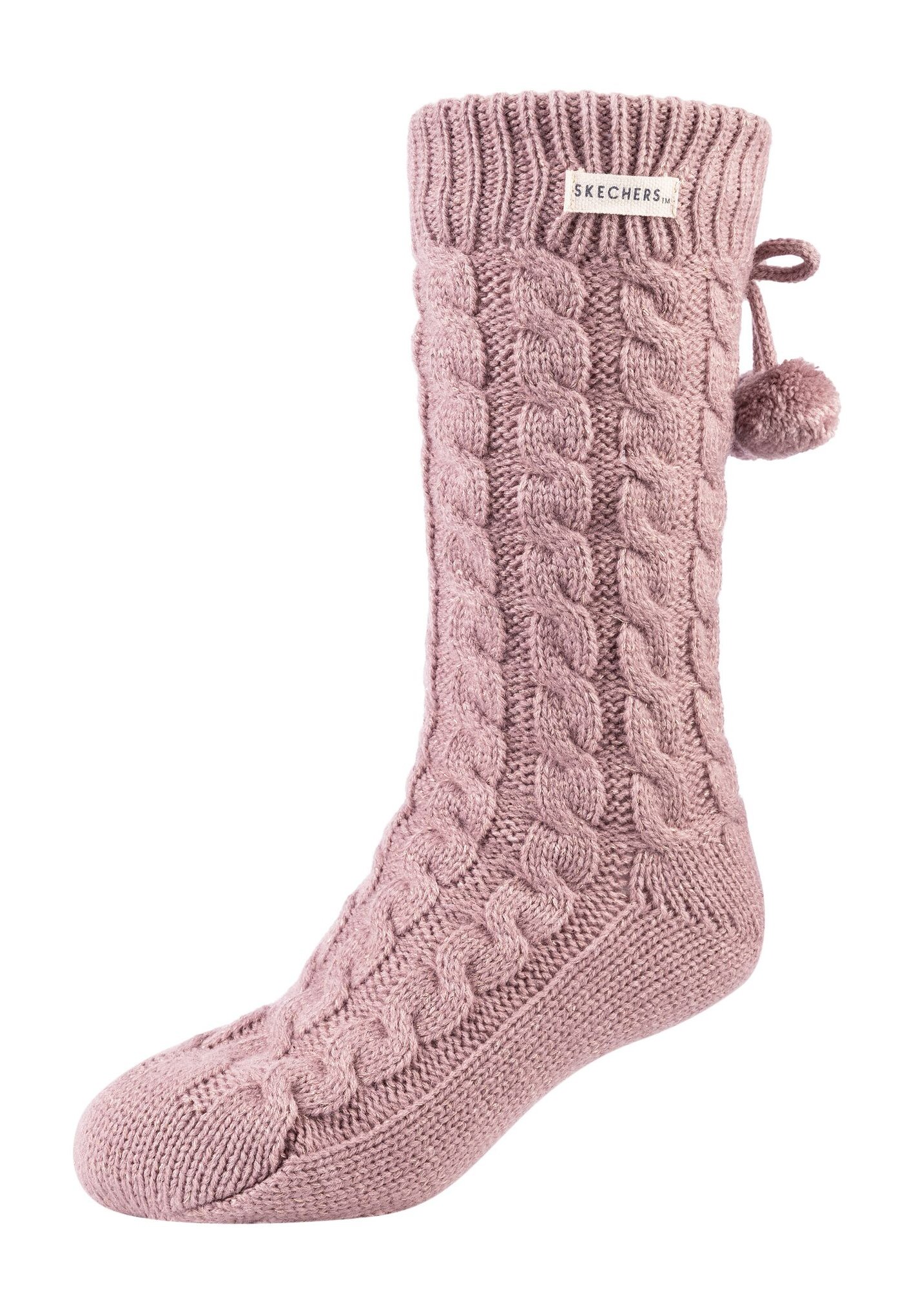 Skechers COZY CABLE STITCH 1P  - Socks - sea frog/purple