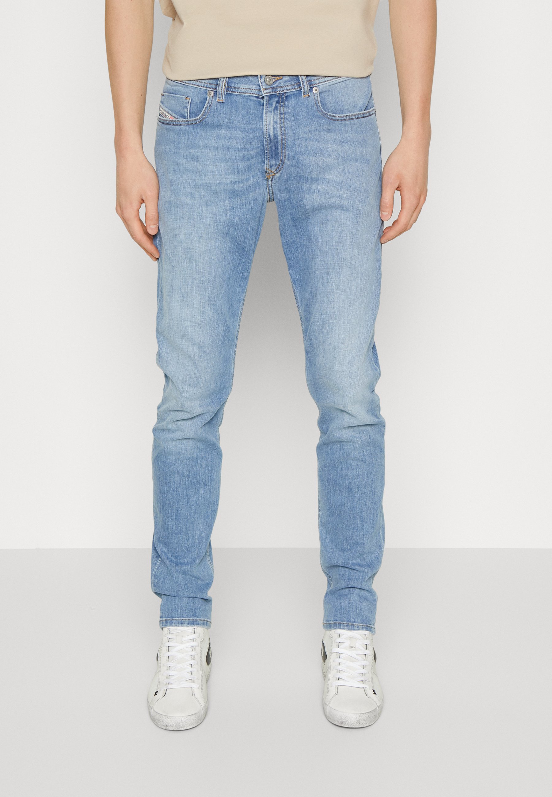Diesel SLEENKER - Slim fit jeans - 09f7601/light-blue denim