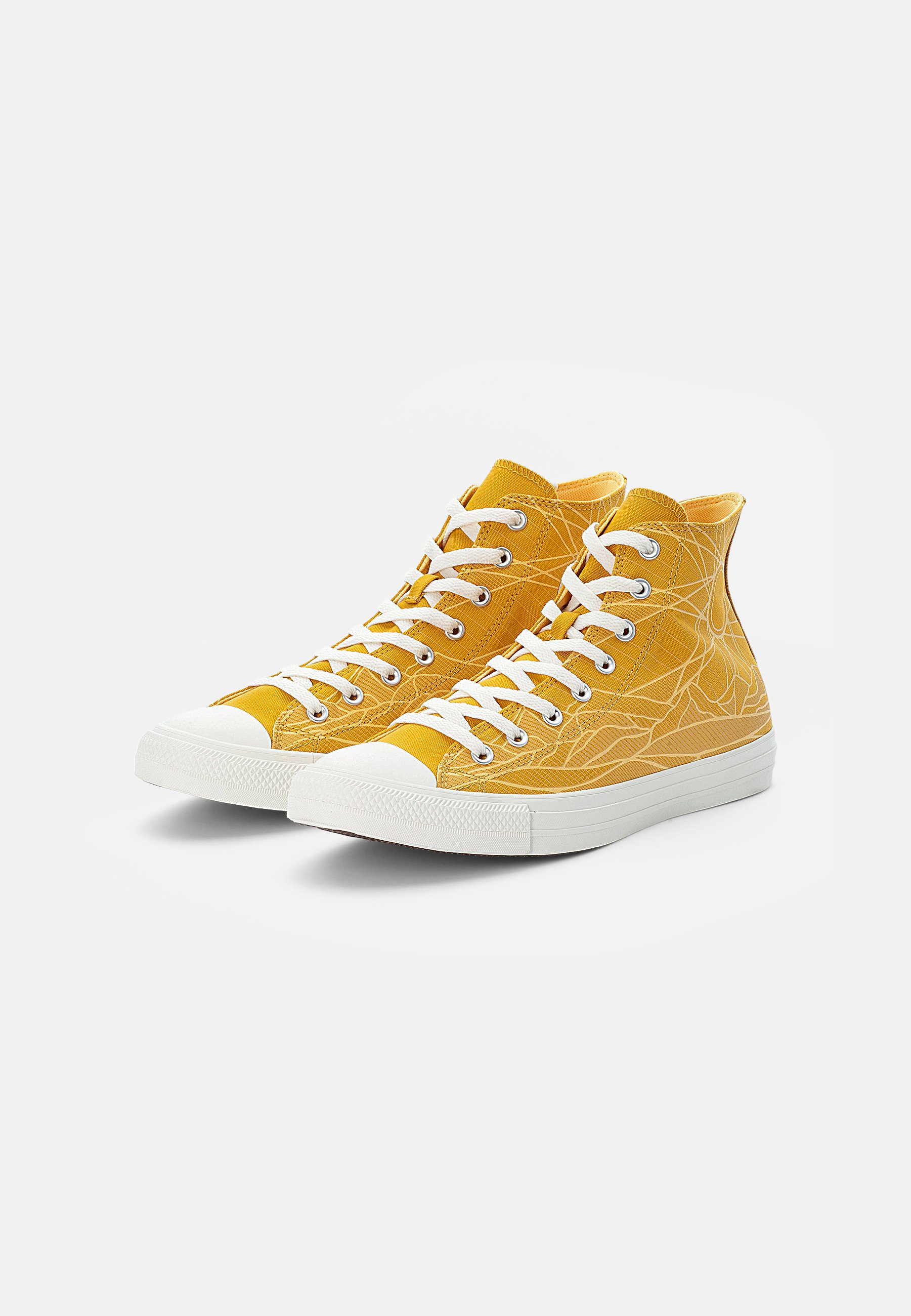 Converse CHUCK TAYLOR ALL STAR - High-top trainers - gold dart/egret/egret/yellow
