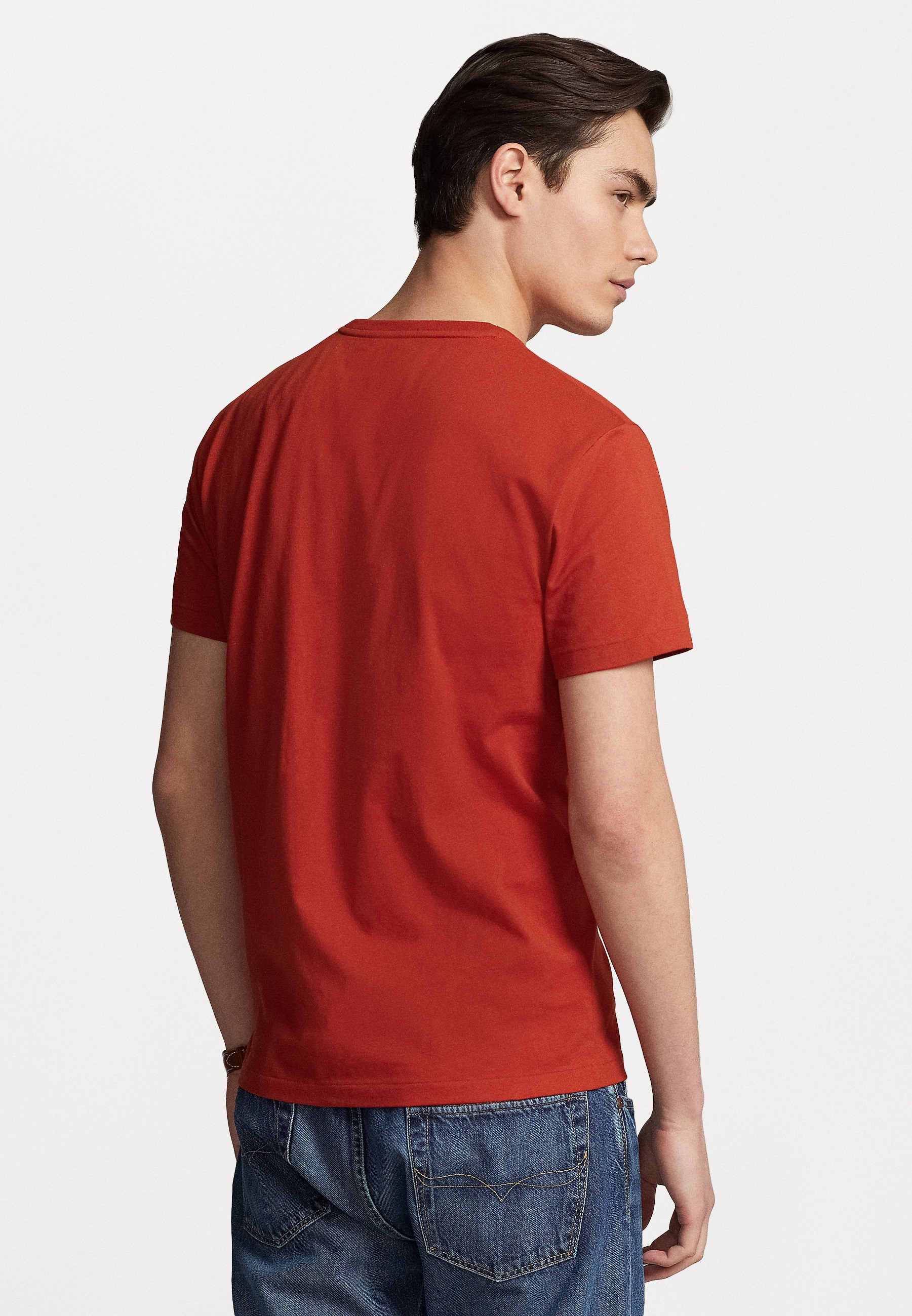 Polo Ralph Lauren SHORT SLEEVE - Basic T-shirt - sportsman orange/orange