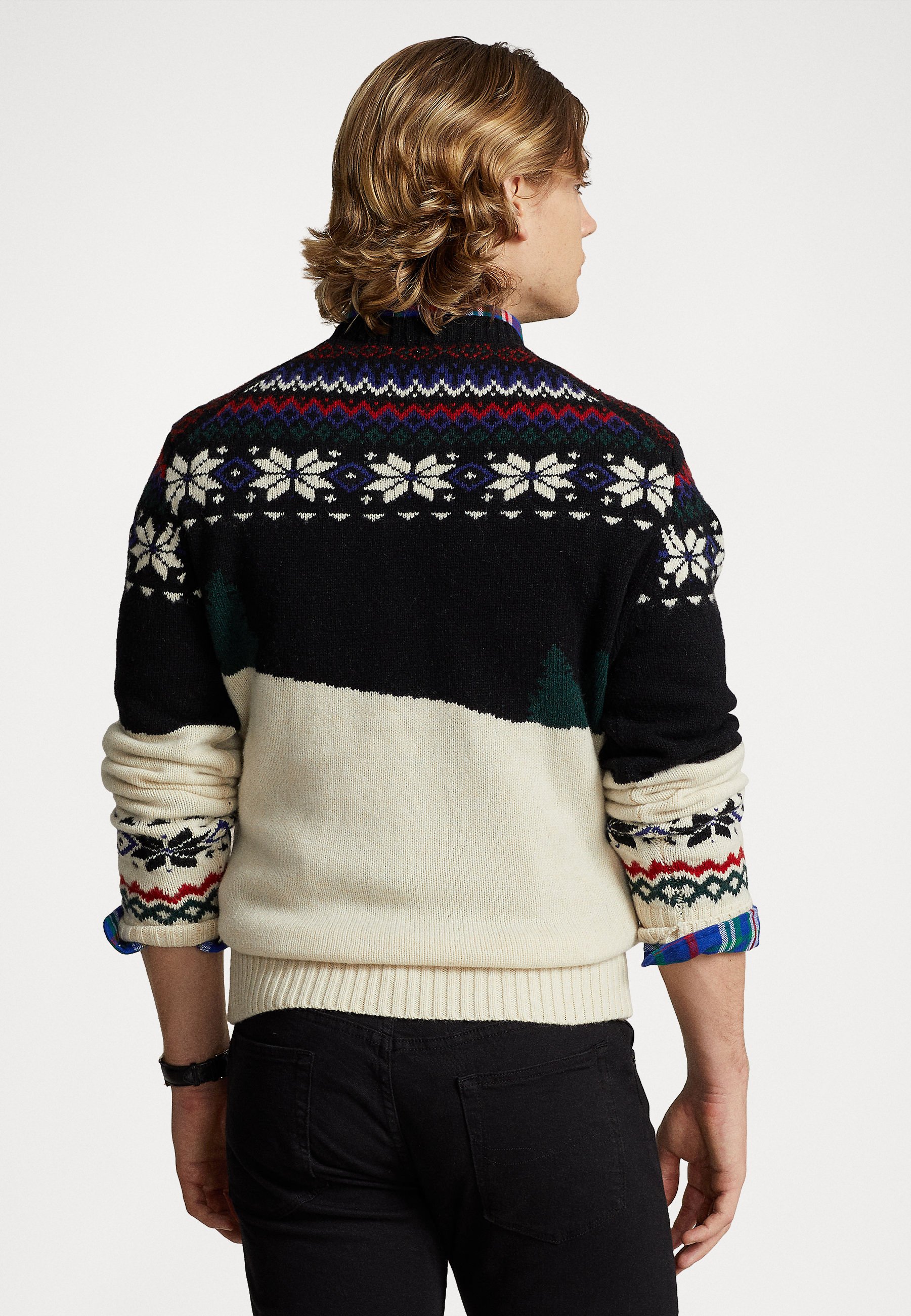 Polo Ralph Lauren LONG SLEEVE - Jumper - multi-coloured