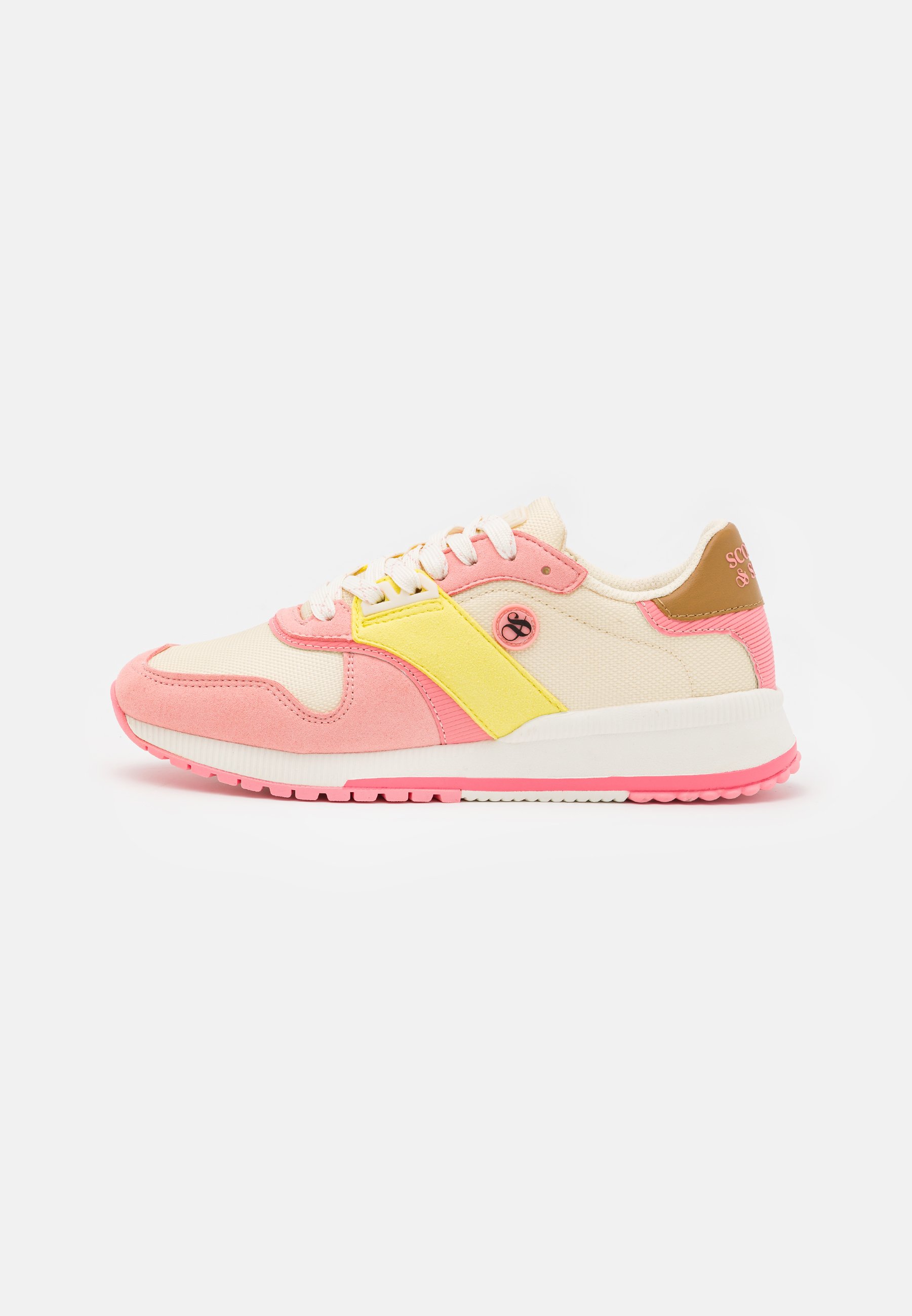Scotch & Soda VIVI - Trainers - pink/multi-coloured/sand