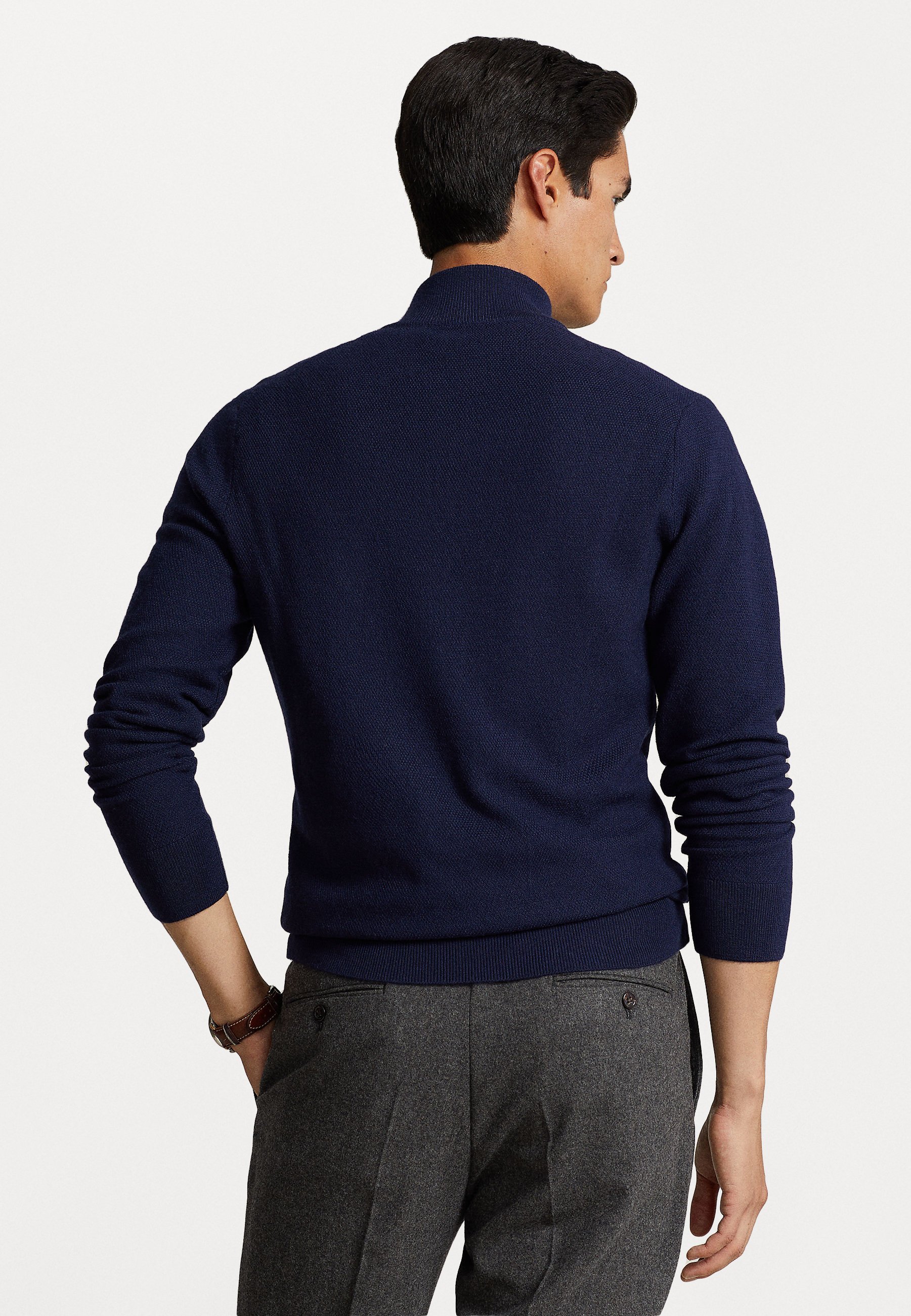 Polo Ralph Lauren LONG SLEEVE - Jumper - hunter navy/dark blue
