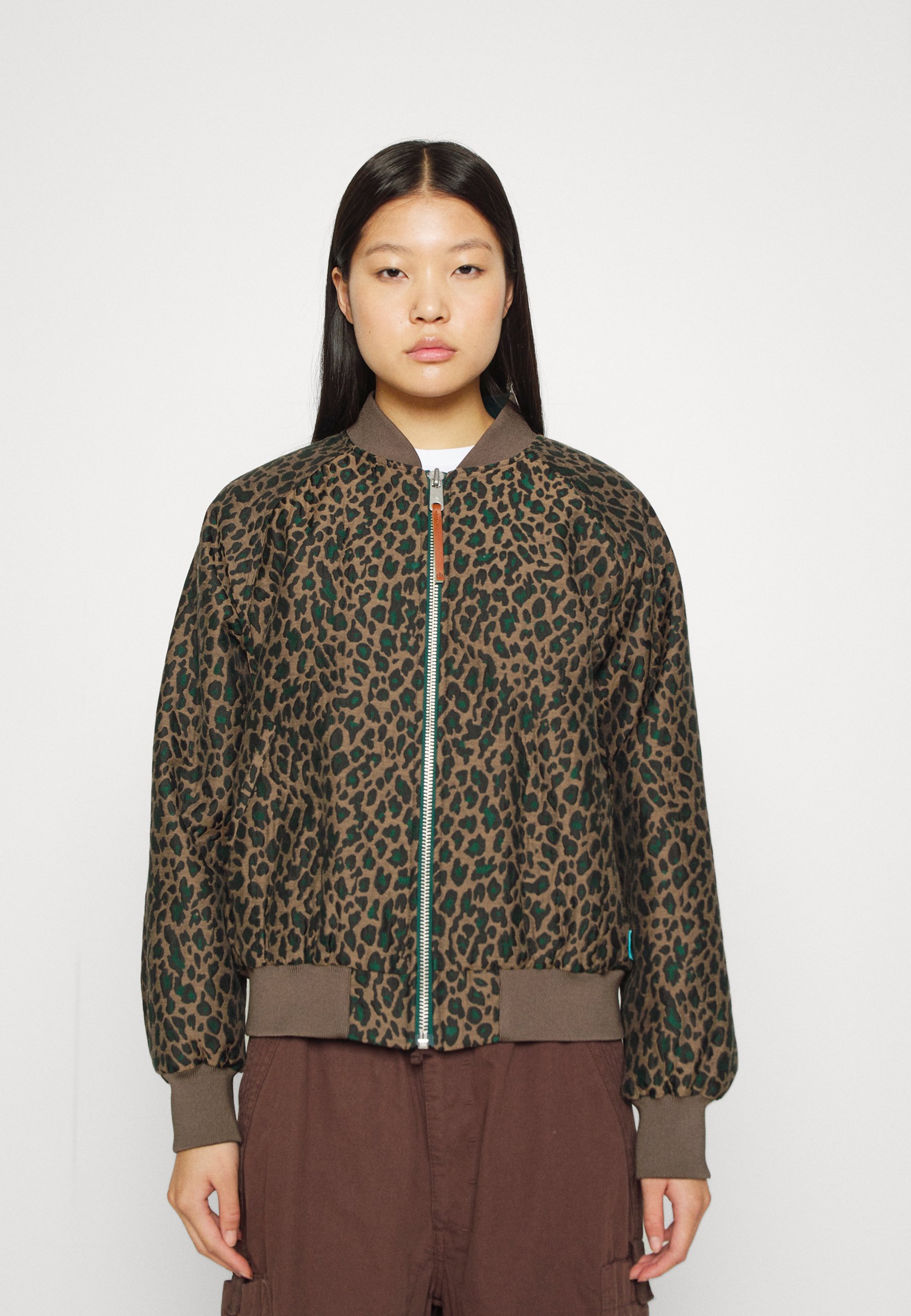 Scotch & Soda OVERSIZED JACKET - Bomber Jacket - creatures of the night/brown
