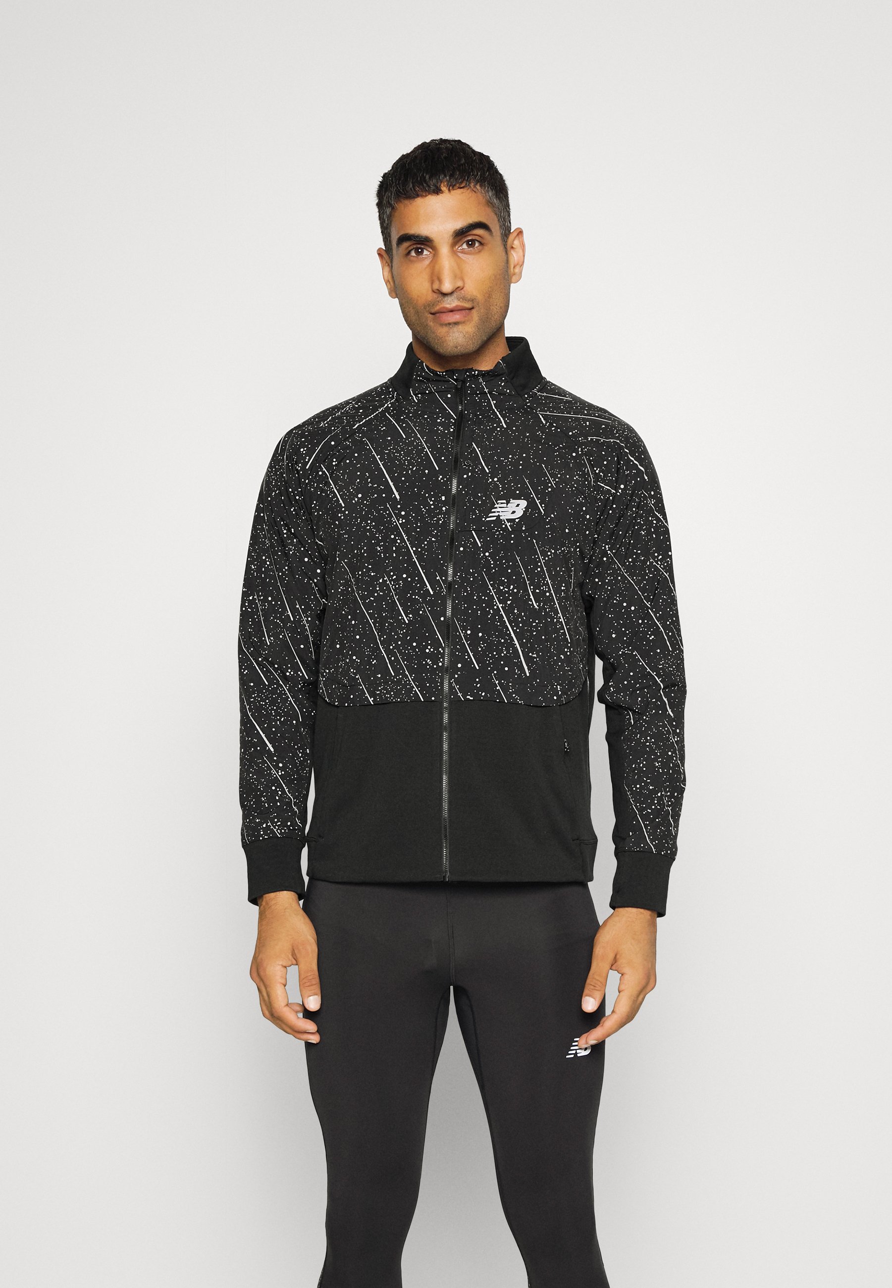 NB REFLECTIVE HEAT GRID JACKET - Running jacket - black