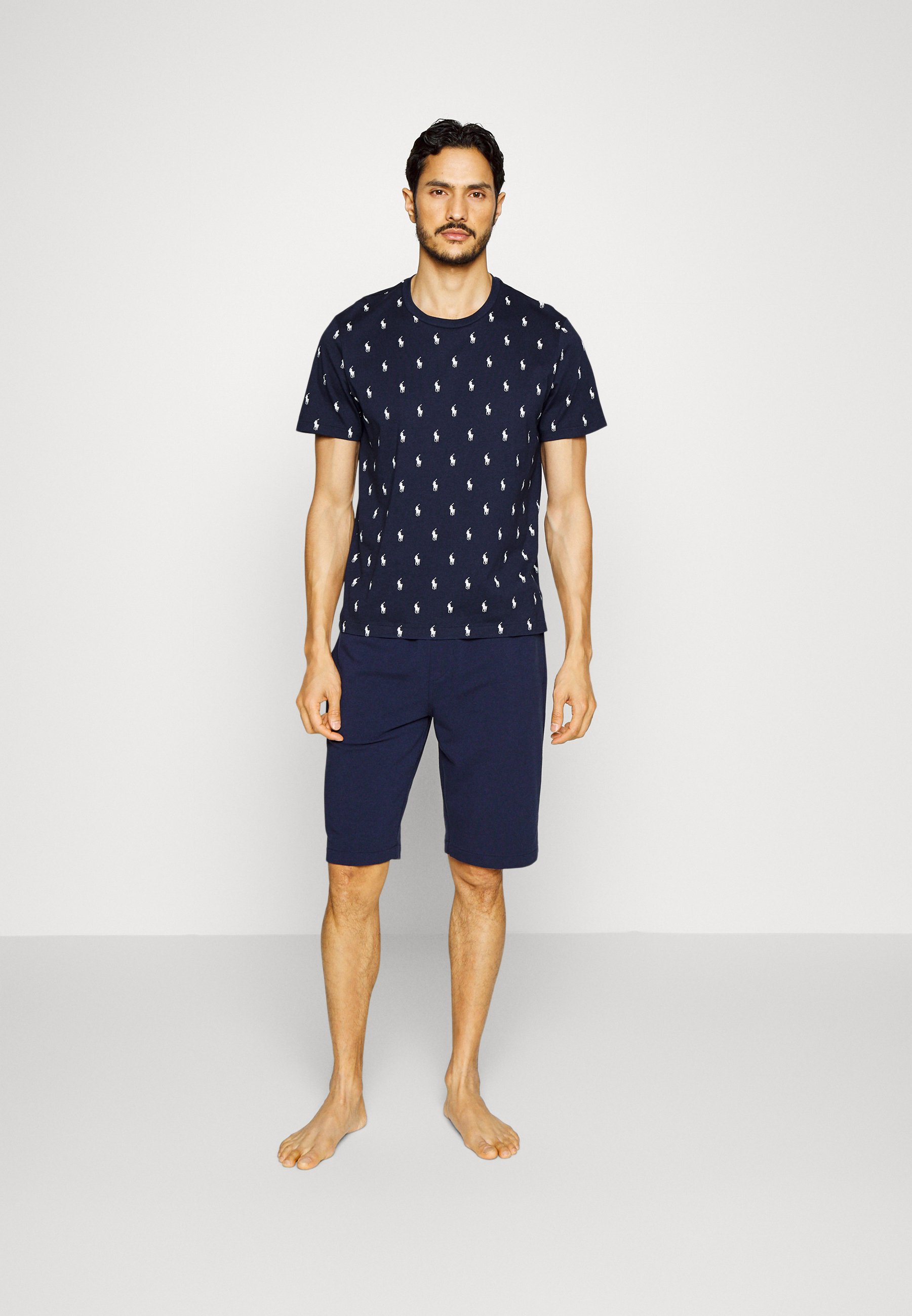 Polo Ralph Lauren CREW SLEEP - Pyjama top - cruise navy/dark blue