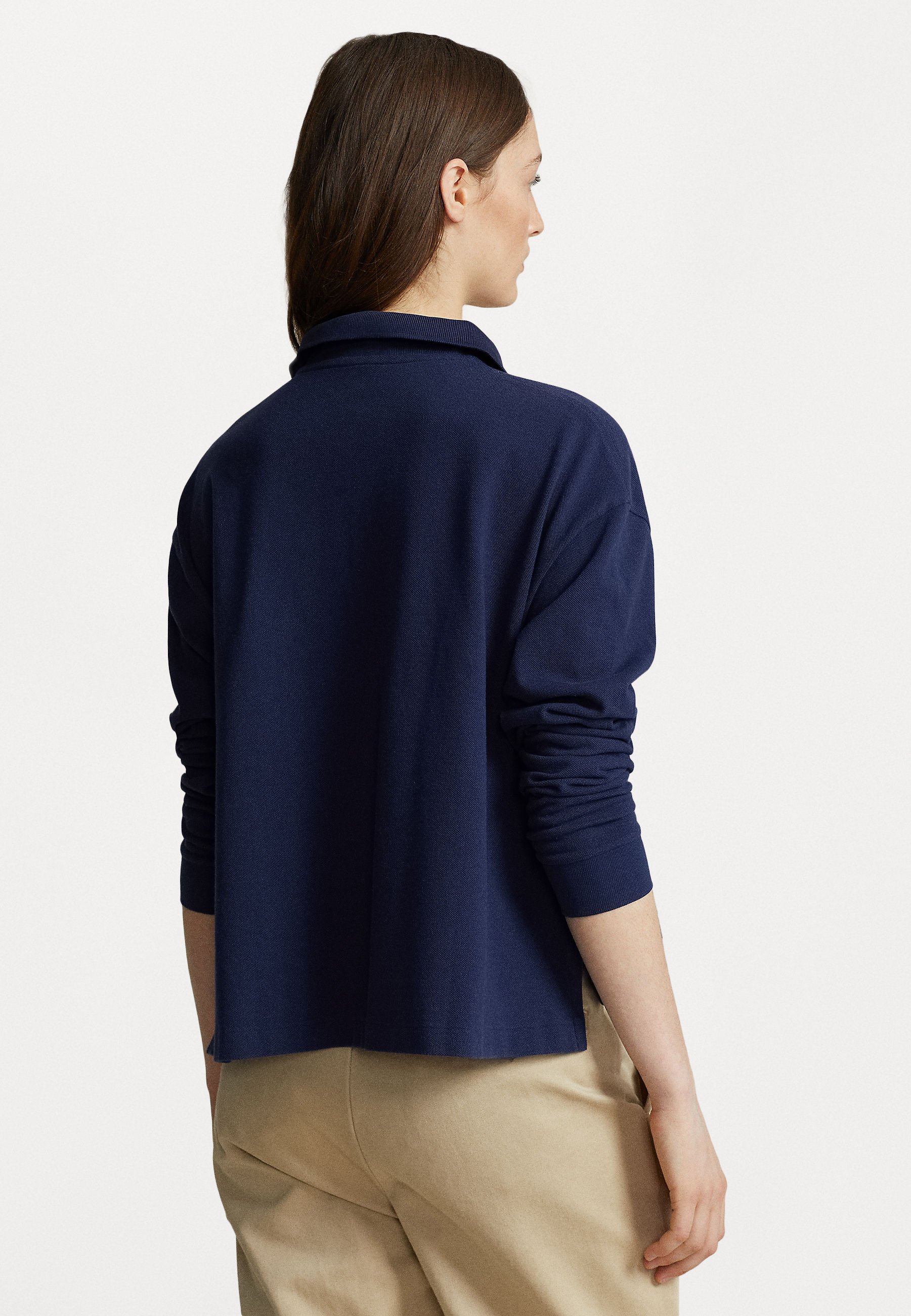 Polo Ralph Lauren LONG SLEEVE - Polo shirt - newport navy/blue