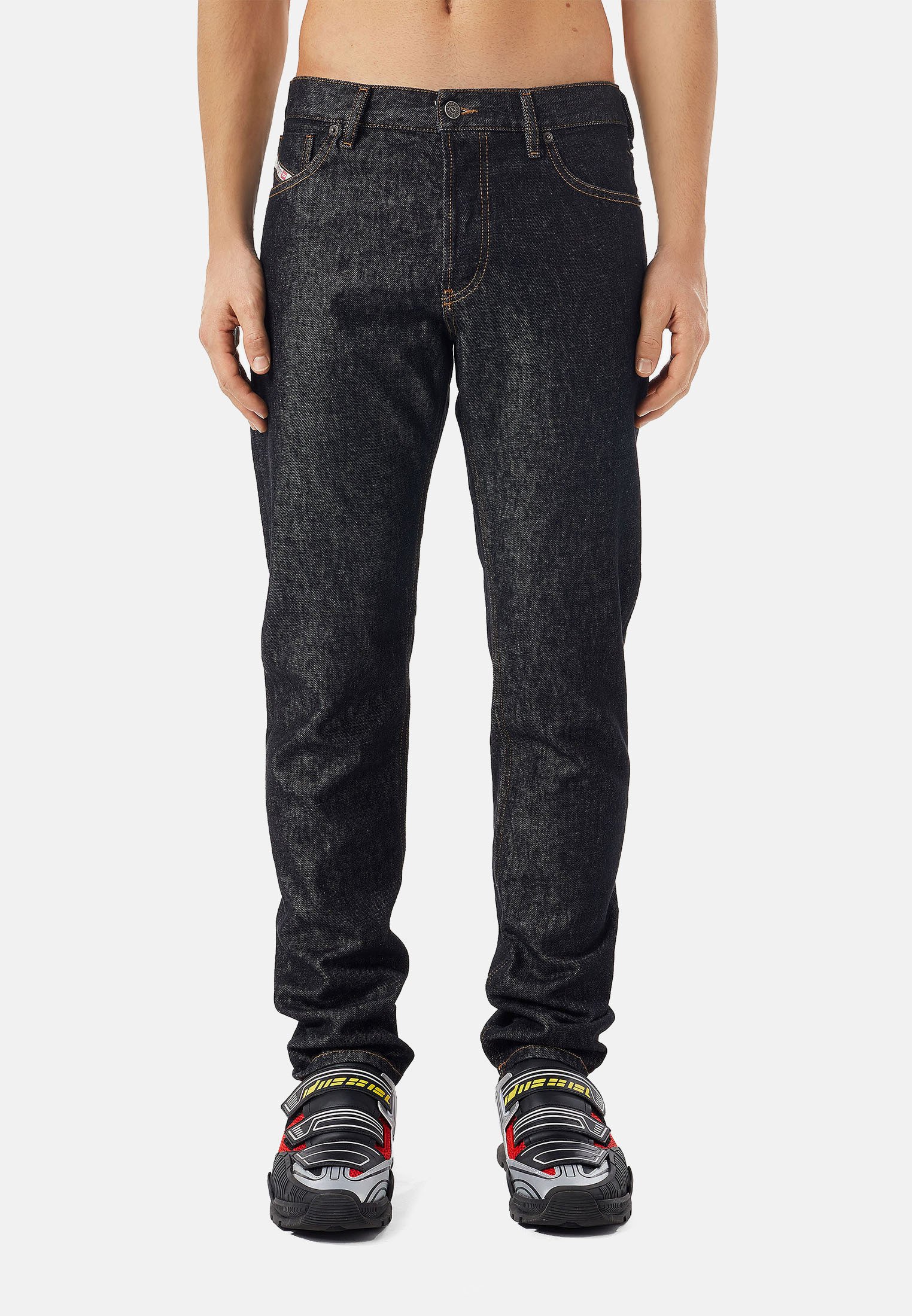 Diesel Straight leg jeans - black/dark grey/black denim