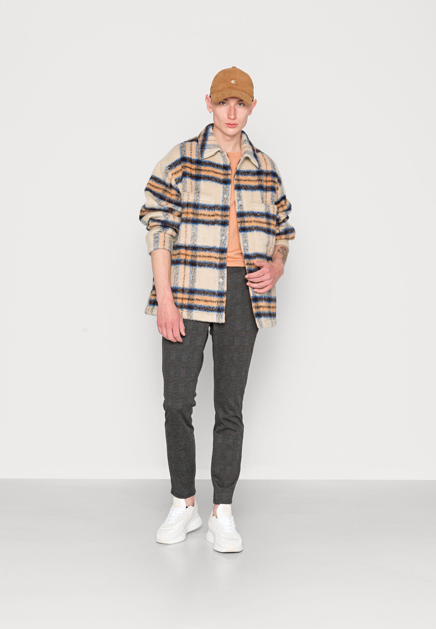 Levi's® PORTOLA CHORE COAT - Light jacket - tan pattern/sand