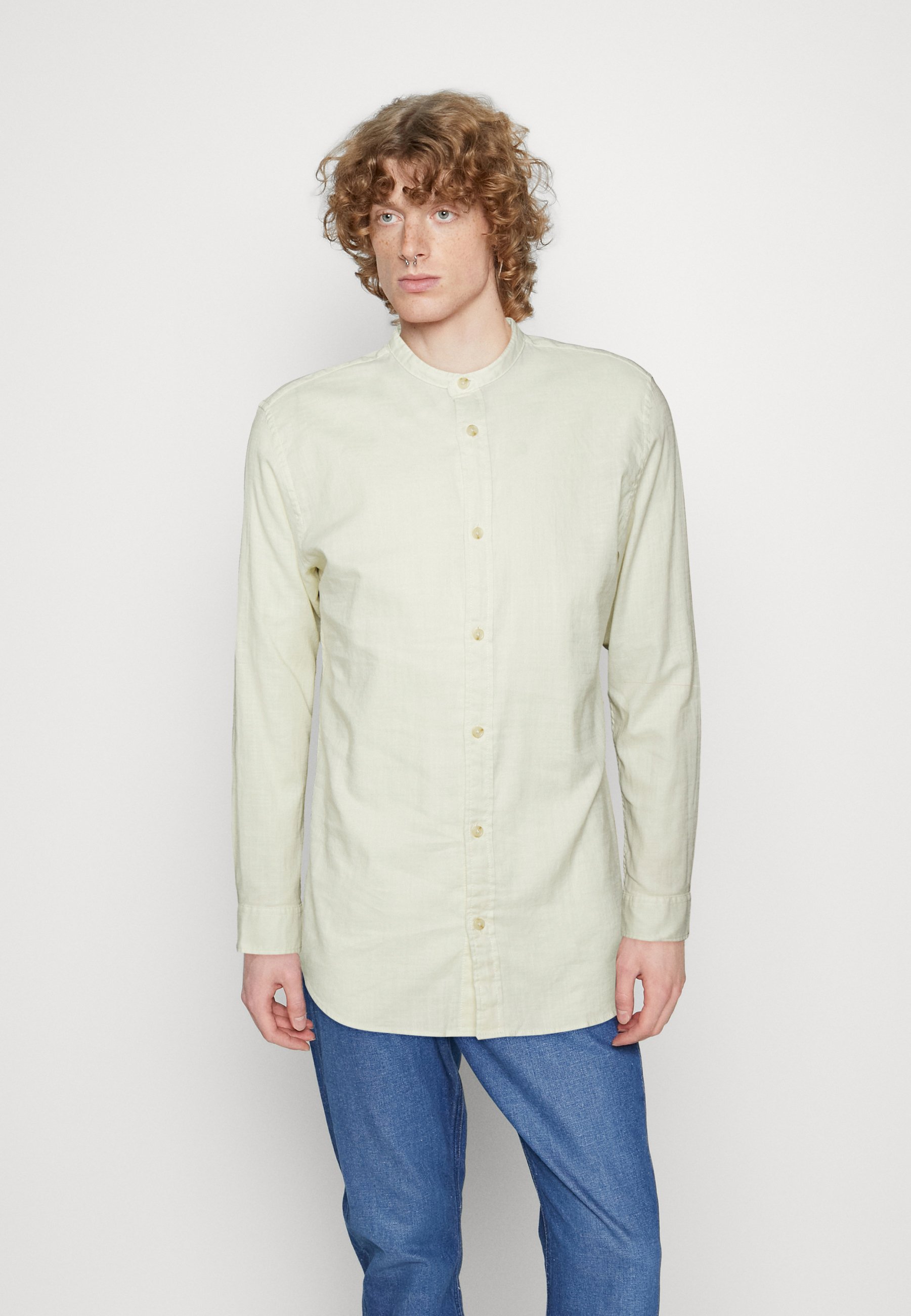 Jack &Jones JJSLUB BAND - Shirt - cloud dancer/off-white