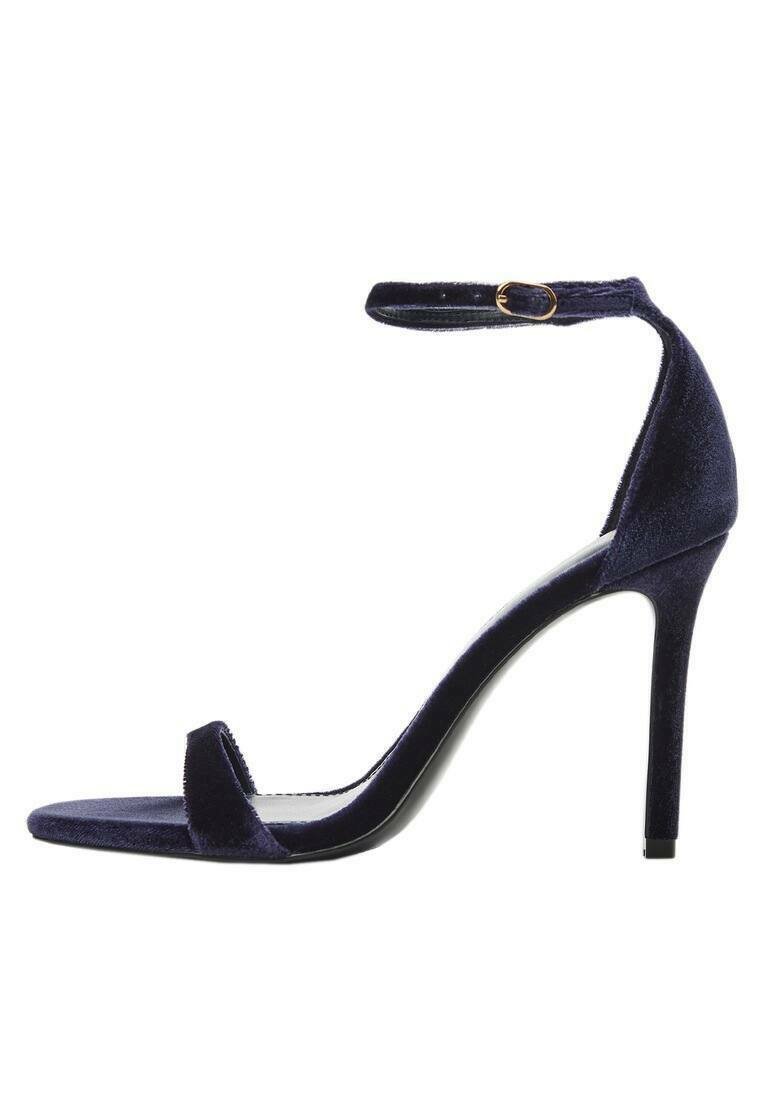 Mango VIVIANE - High heeled sandals - nachtblauw/dark blue